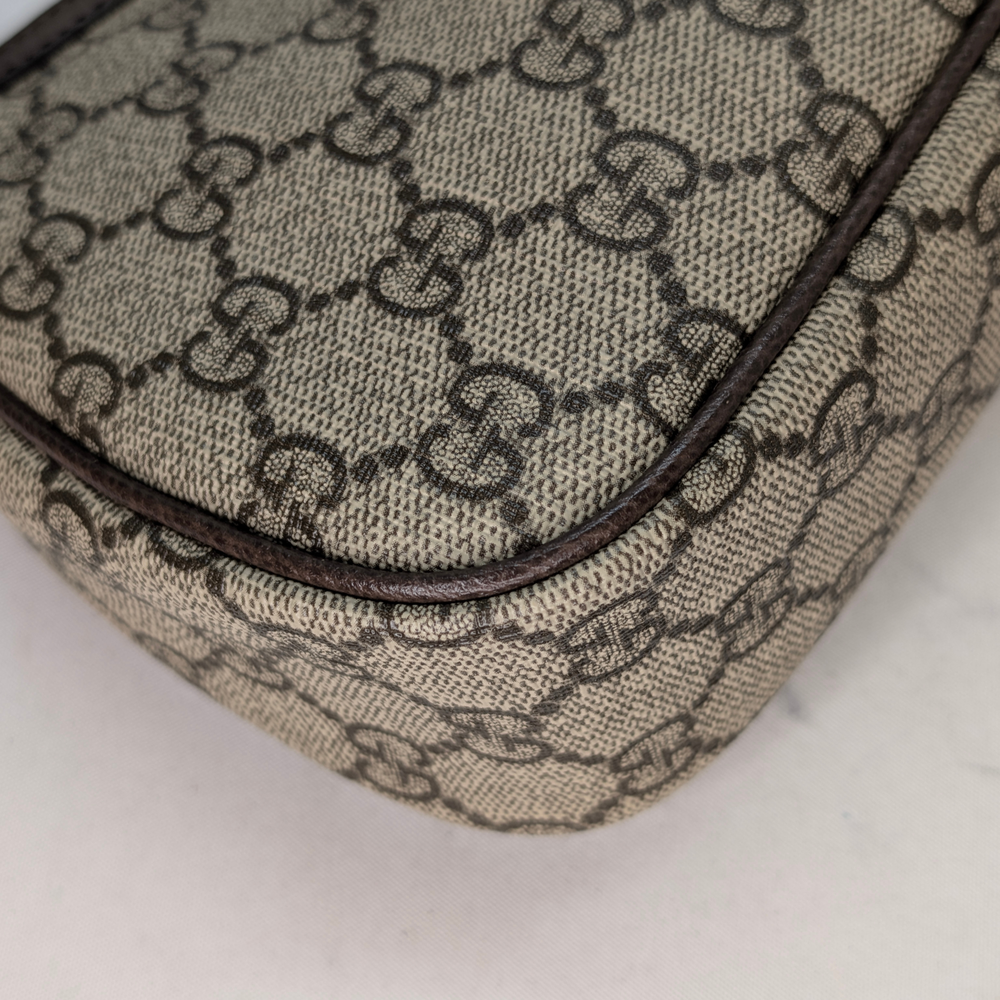 Gucci Ophidia Small Shoulder Bag Beige