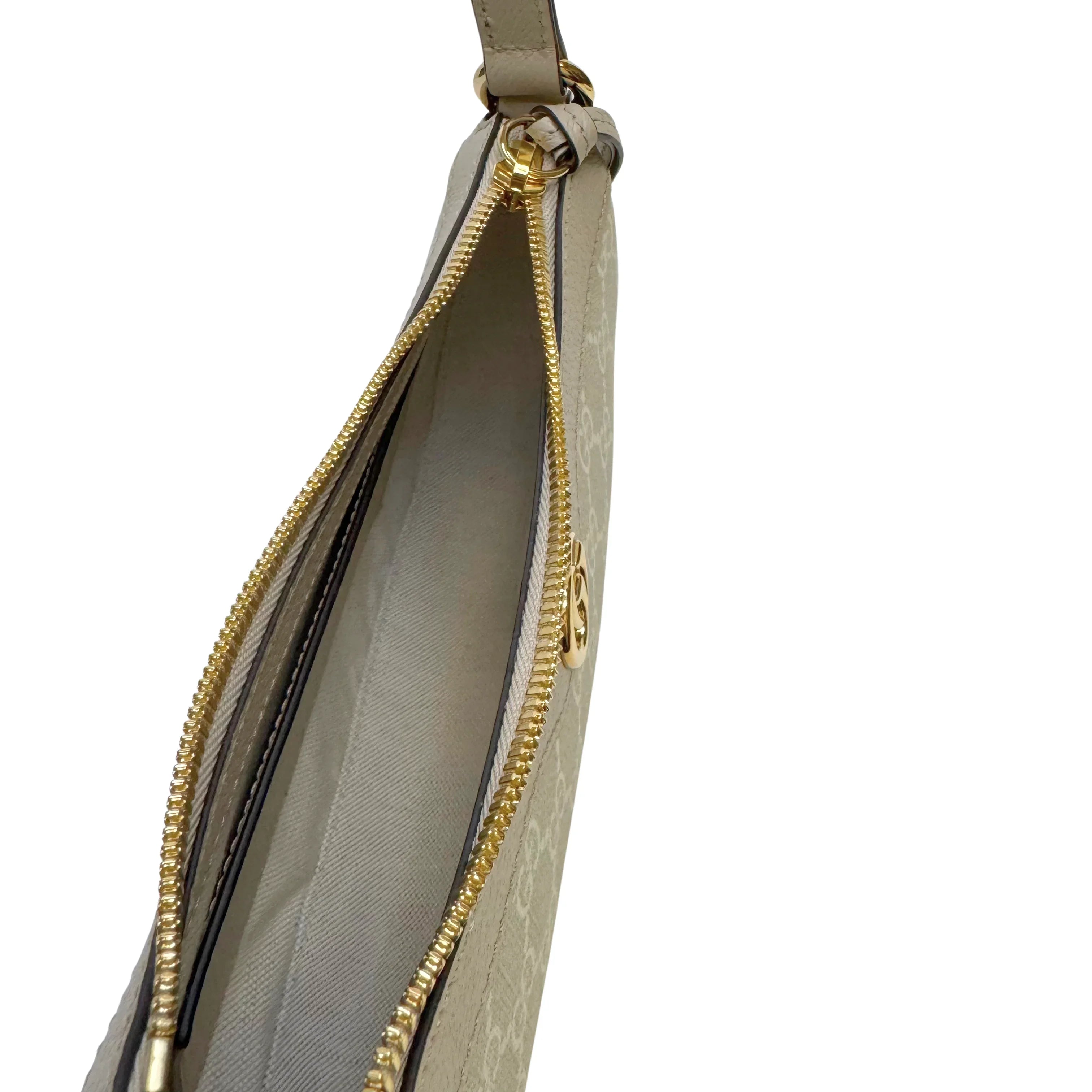 Gucci Ophidia Shoulder Bag GG Supreme Beige - Lost Designer