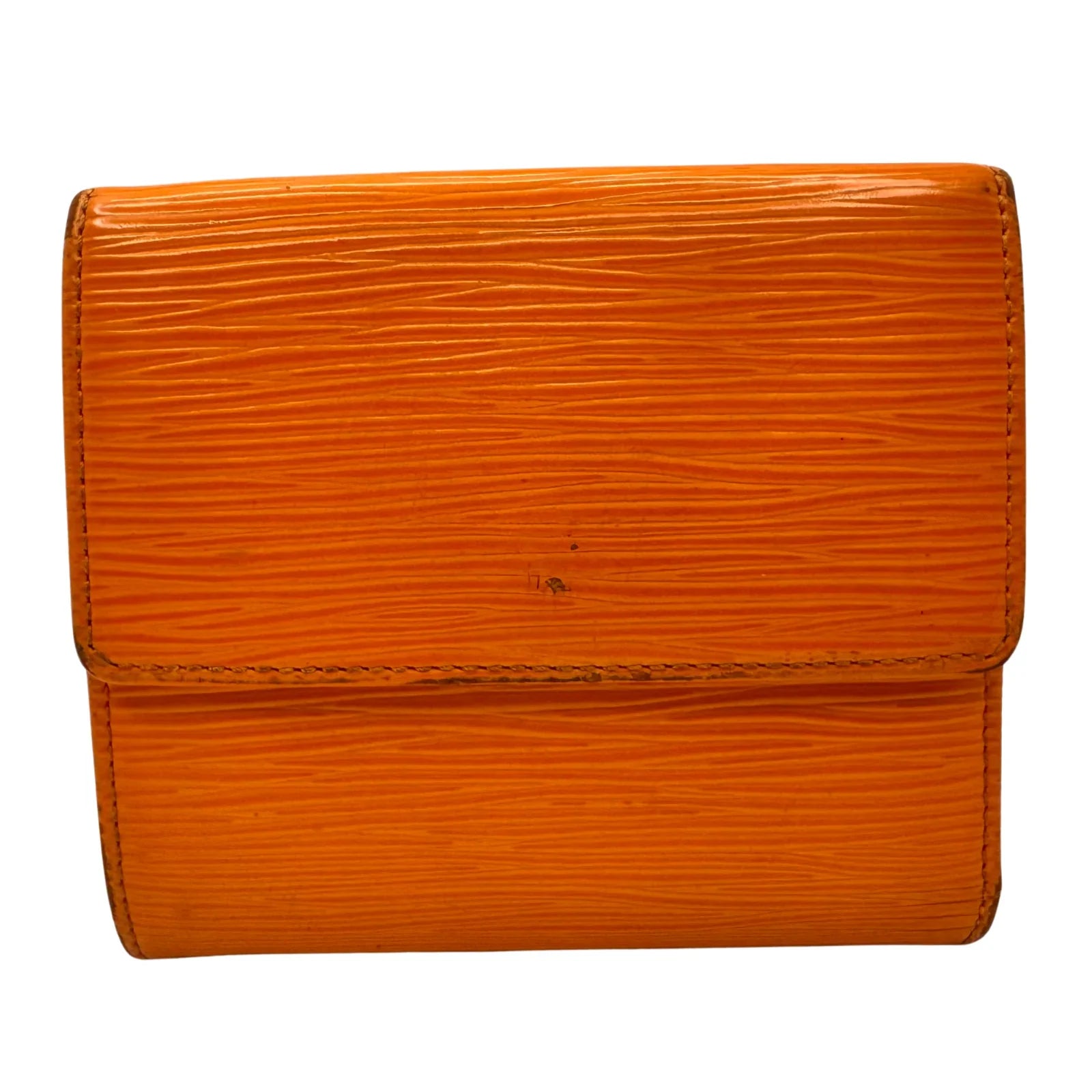 Louis Vuitton Epi Leather Wallet Orange - Lost Designer