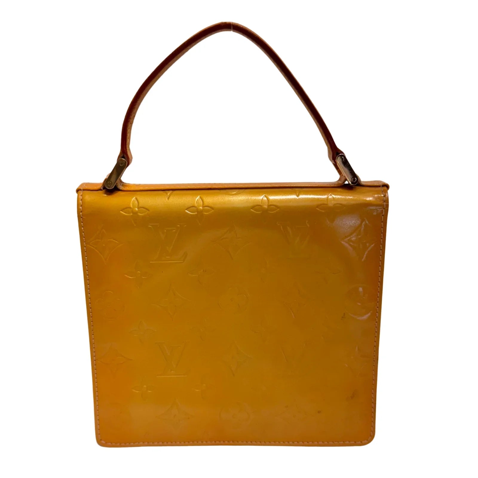 Louis Vuitton Vernis Street Bag Yellow - Lost Designer