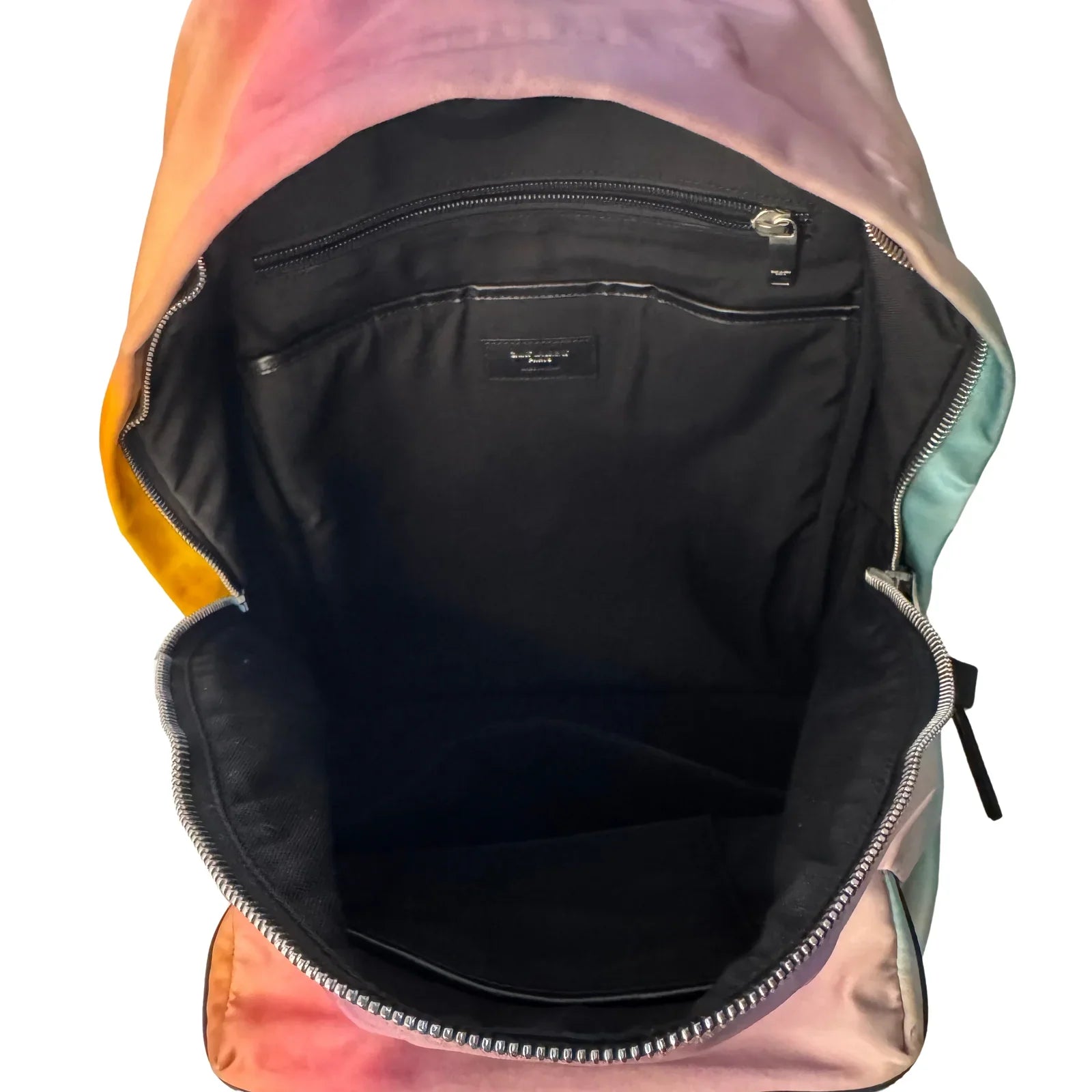 Saint Laurent Multicolor Canvas Backpack Bag - Lost Designer