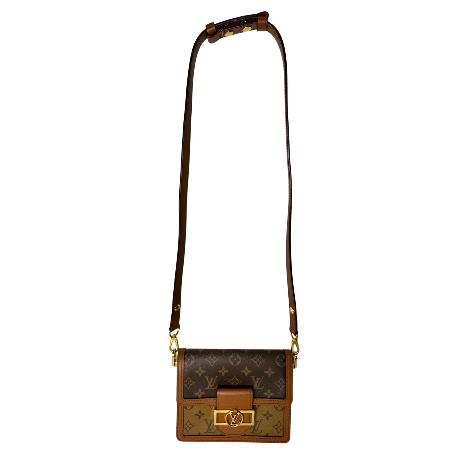 Louis Vuitton Reverse Monogram Dauphine Mini Bag - Lost Designer