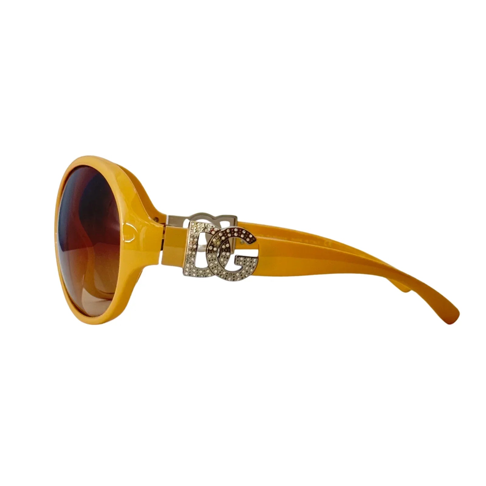 DOLCE & GABBANA 6030B Crystal Beige Gradient Sunglasses - Lost Designer