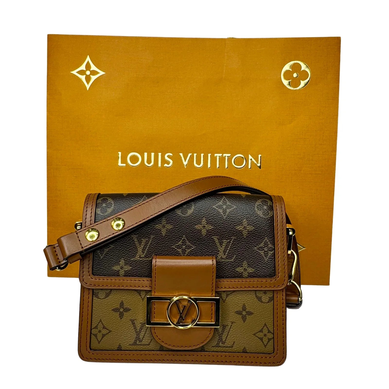Louis Vuitton Reverse Monogram Dauphine Mini Bag - Lost Designer