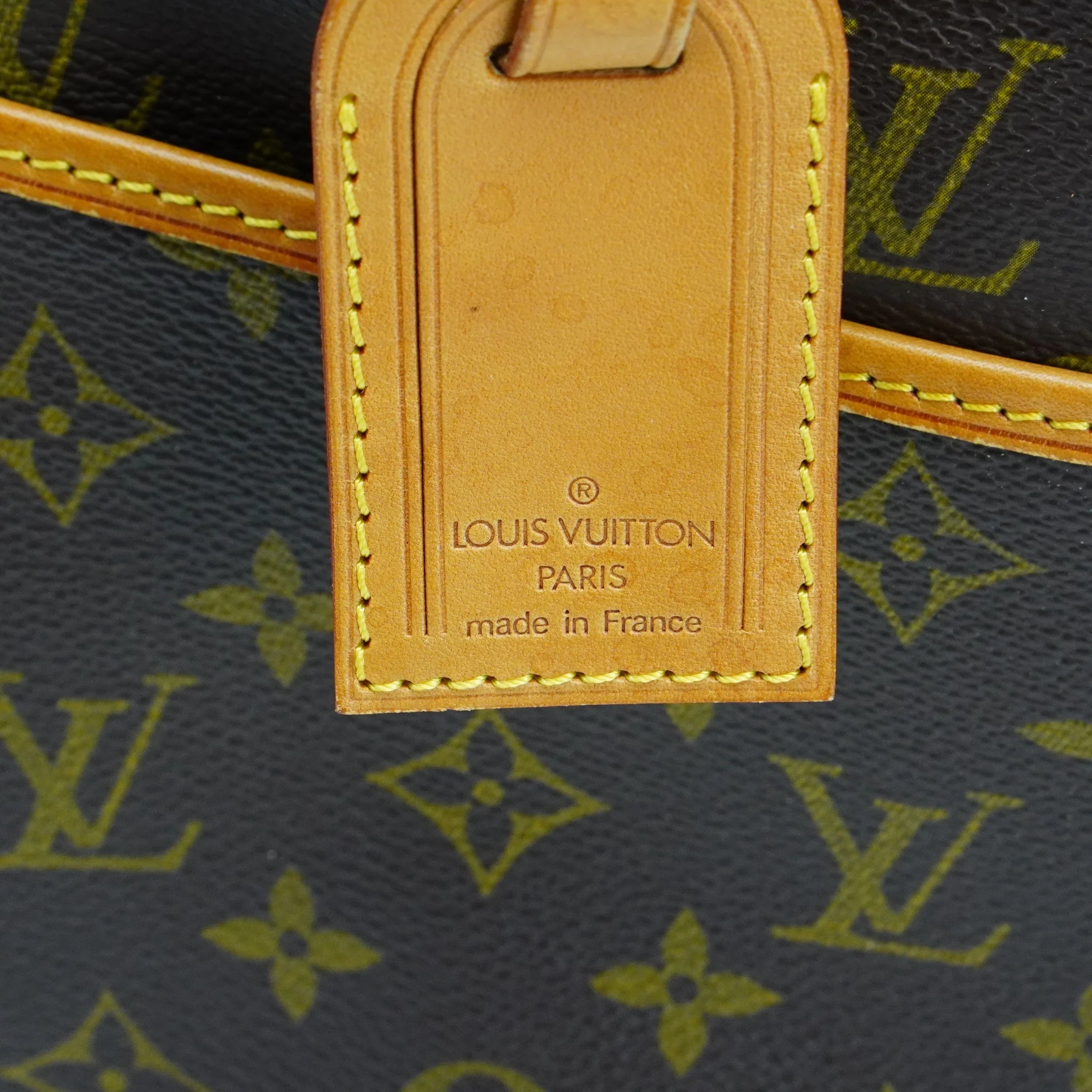 Louis Vuitton Deauville Monogram Canvas Handbag - Lost Designer