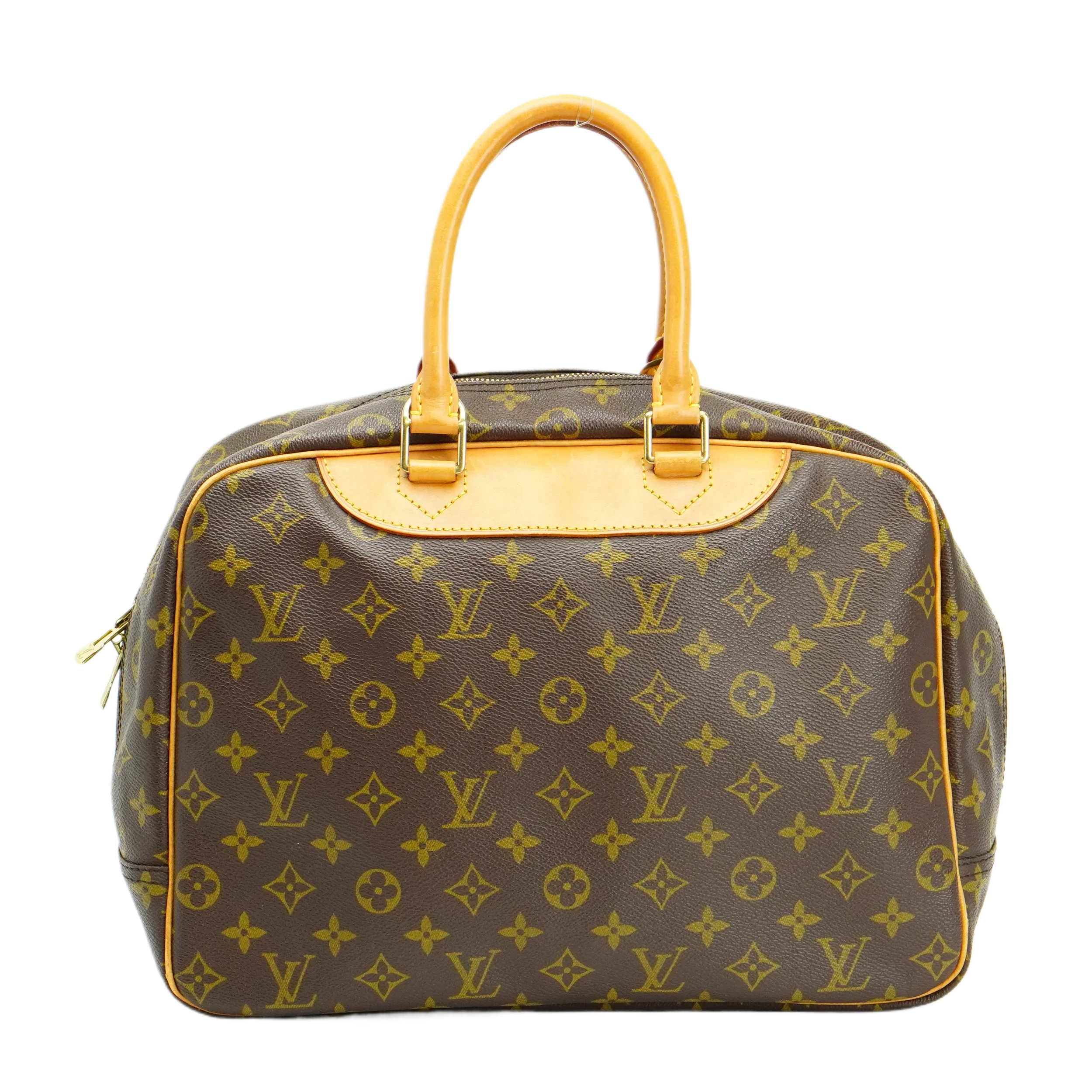 Louis Vuitton Deauville Monogram Canvas Handbag - Lost Designer