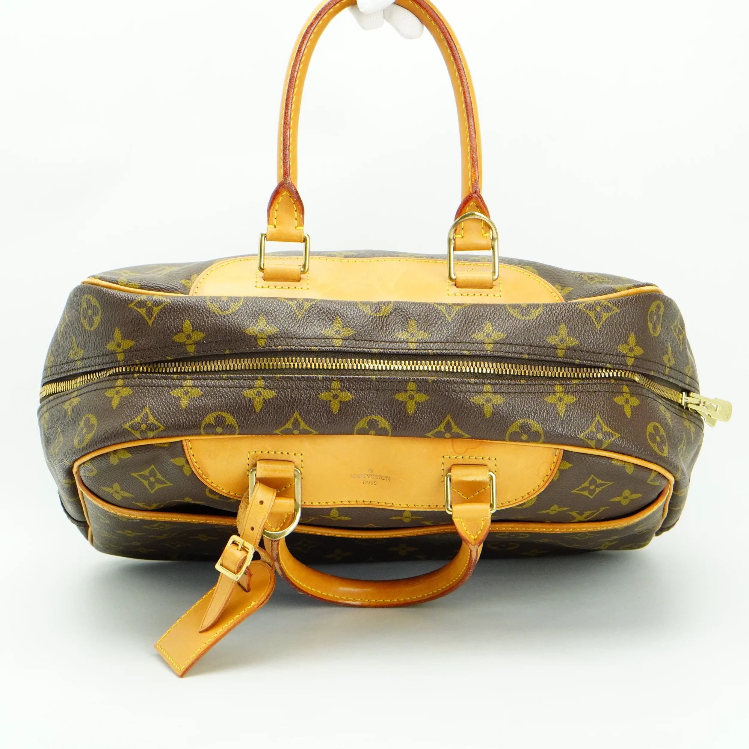Louis Vuitton Deauville Monogram Canvas Handbag - Lost Designer