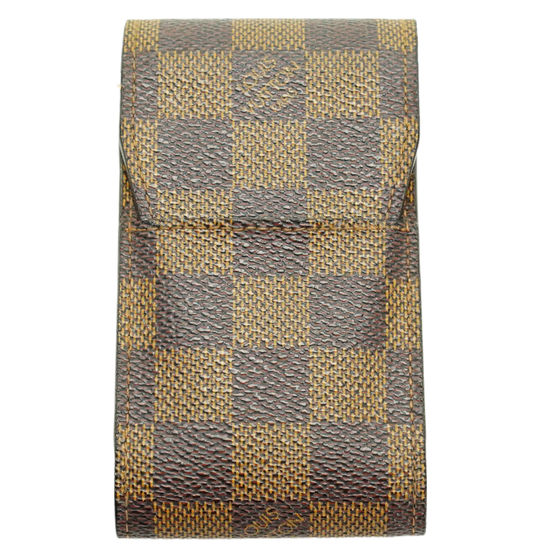 Louis Vuitton Damier Ebene Monogram Cigarette Case - Lost Designer
