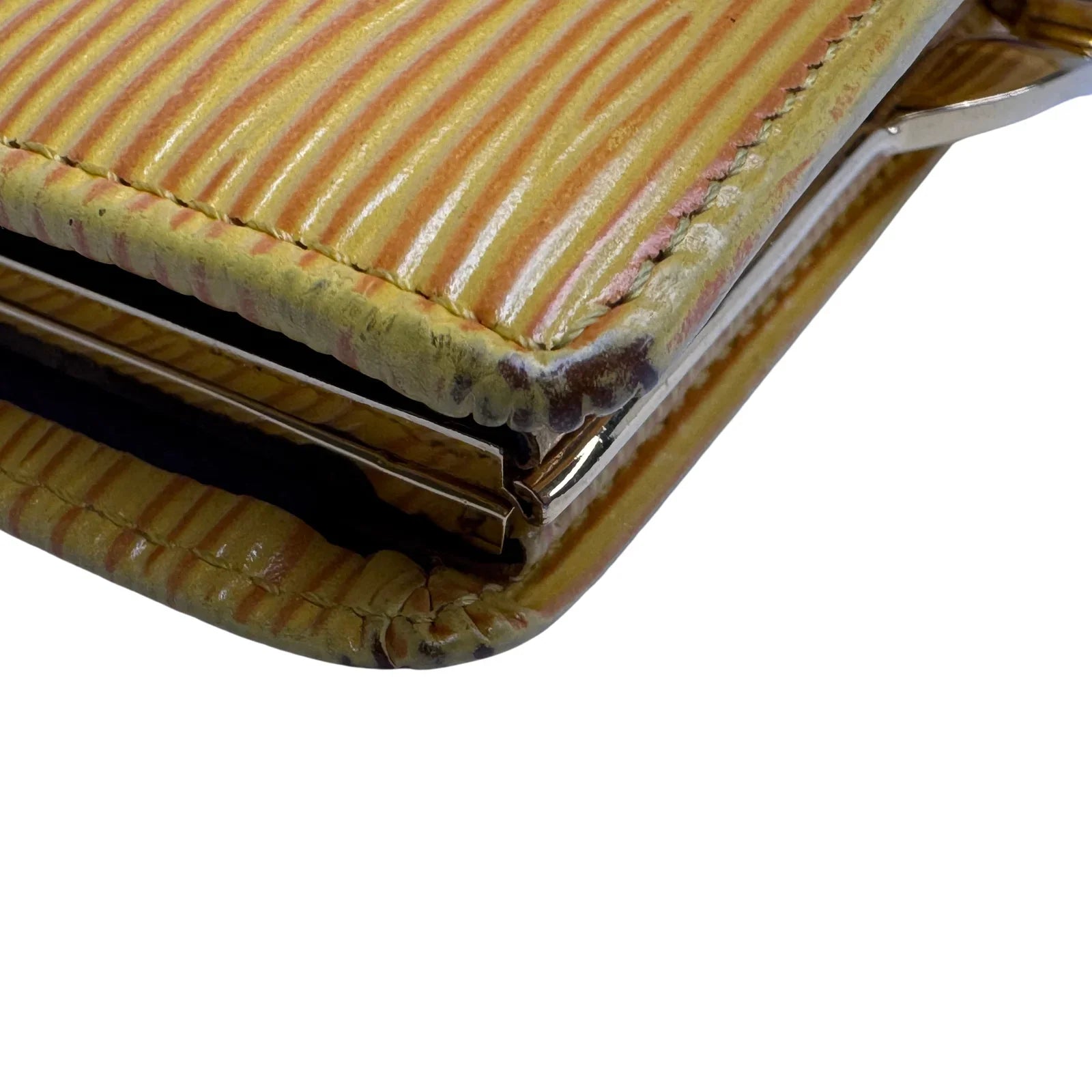 Louis Vuitton Epi Leather Long Wallet Yellow - Lost Designer