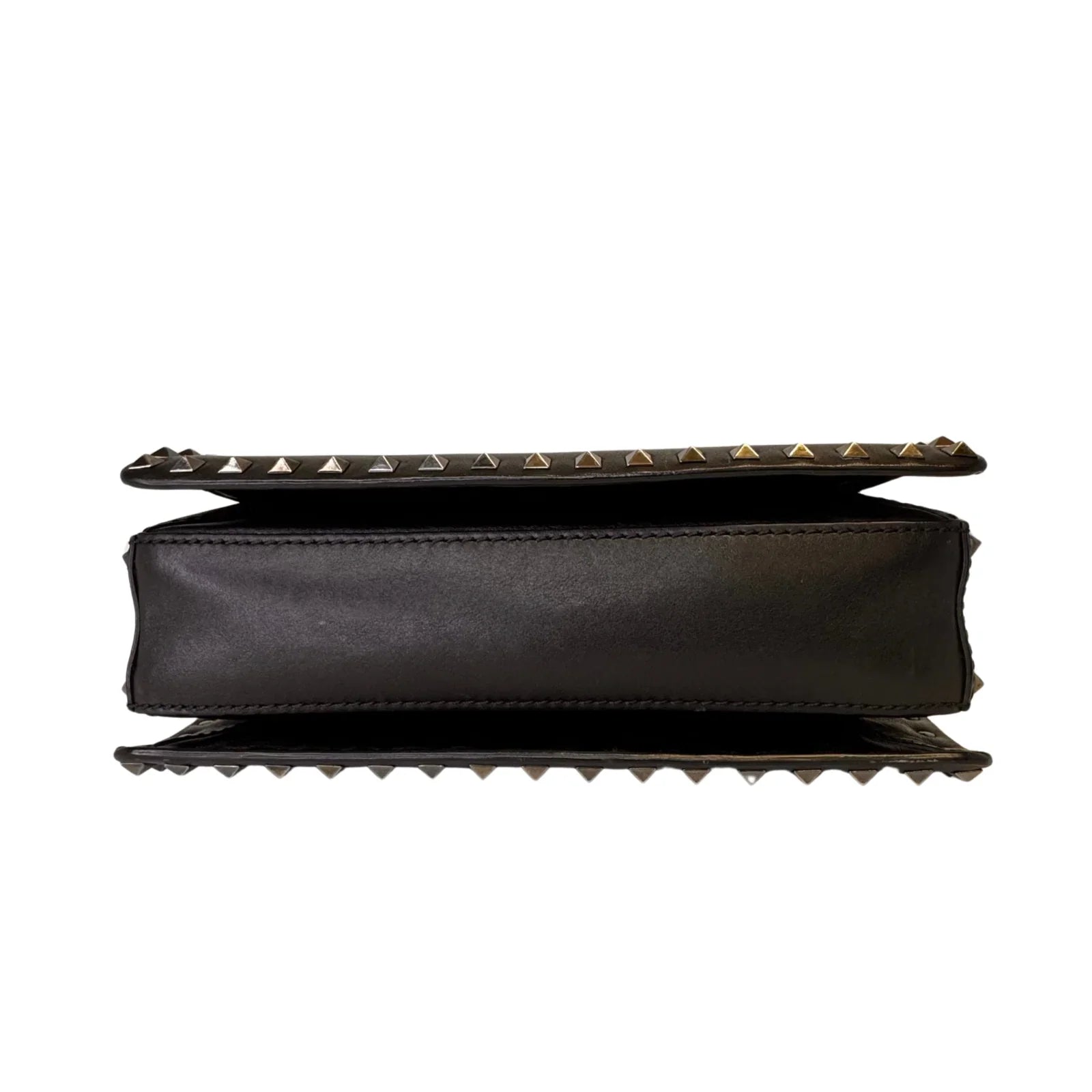 Valentino Black Leather Shoulder Bag - Lost Designer