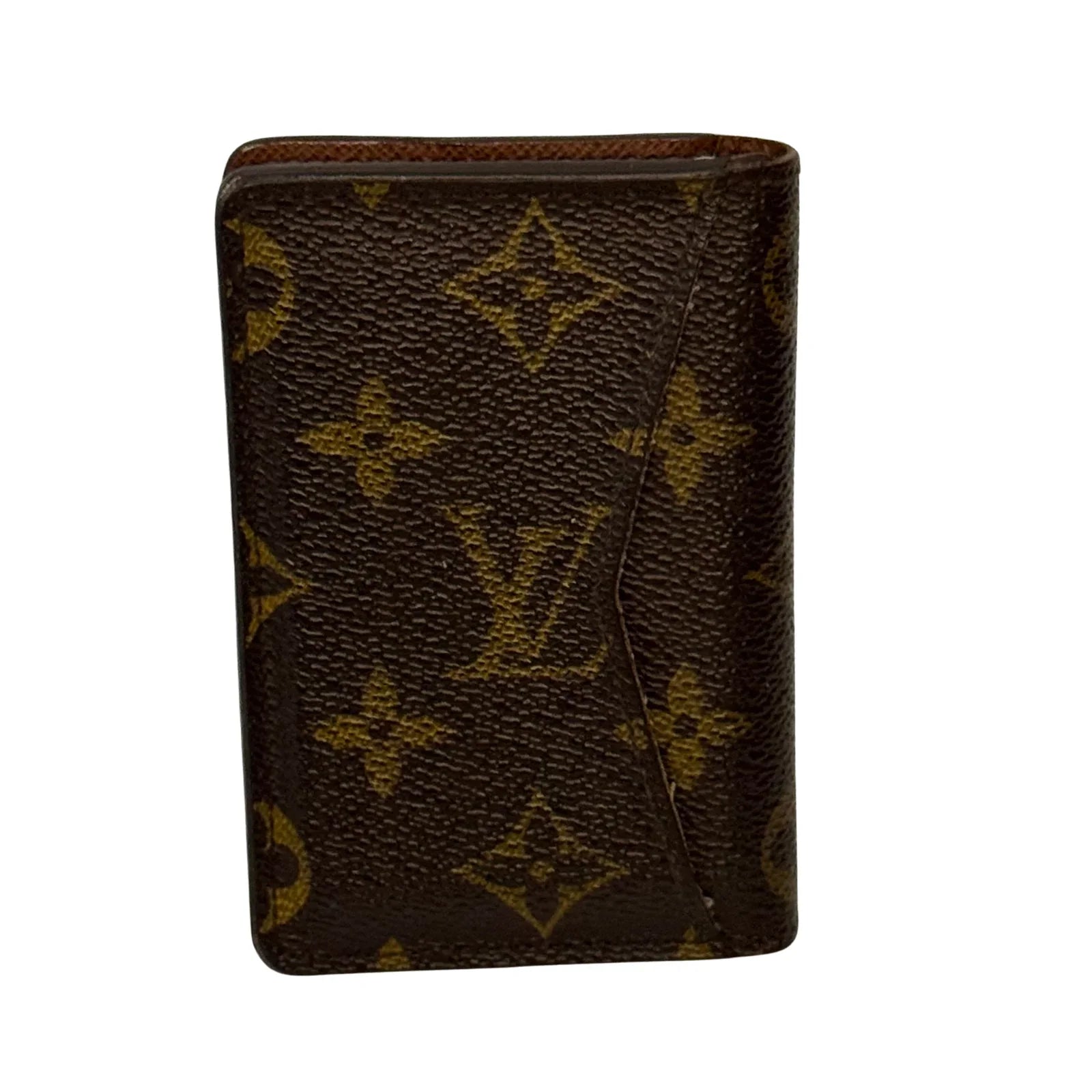 Louis Vuitton Monogram Pocket Organiser Wallet – Brown - Lost Designer