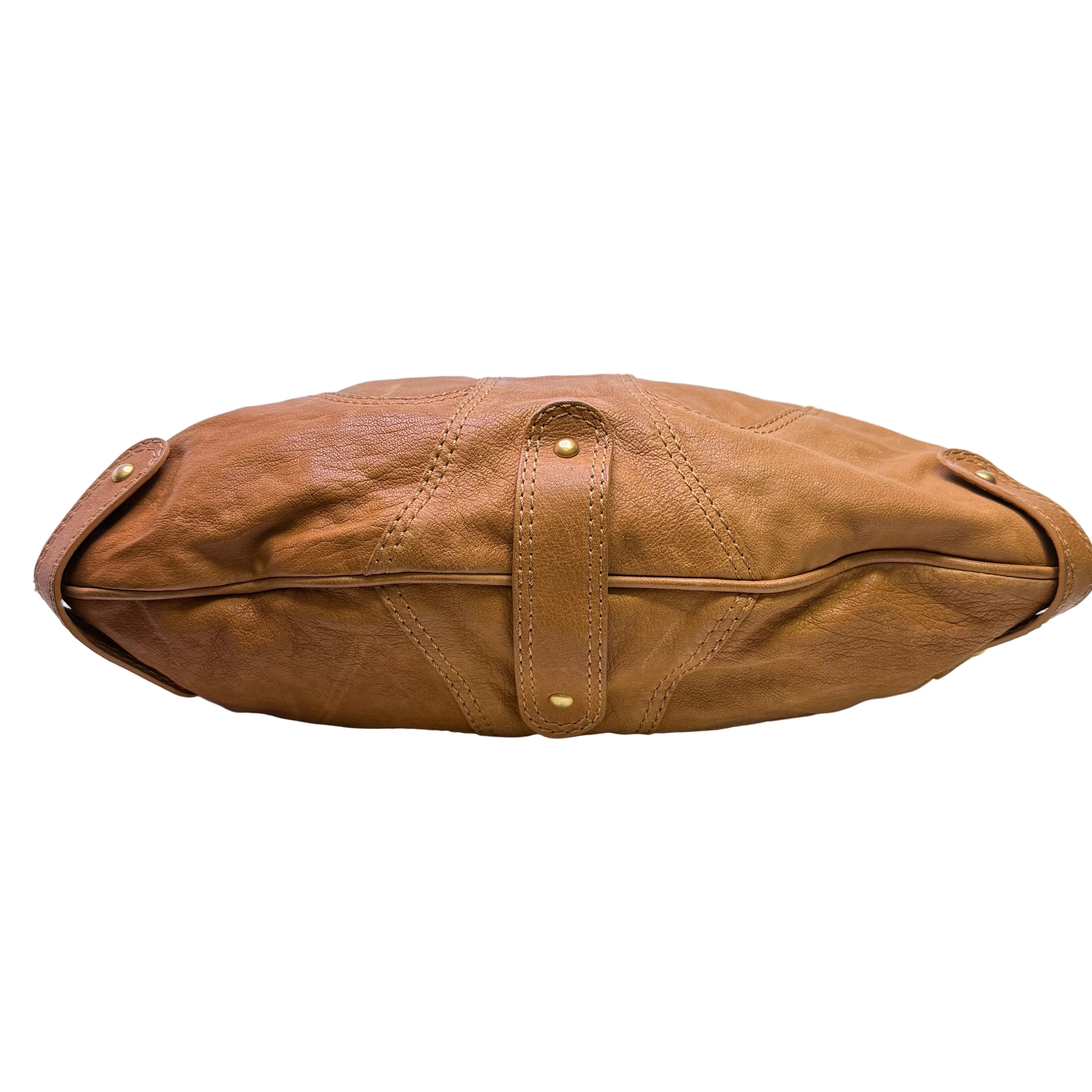 Valentino Shoulder Bag Leather Brown - Lost Designer