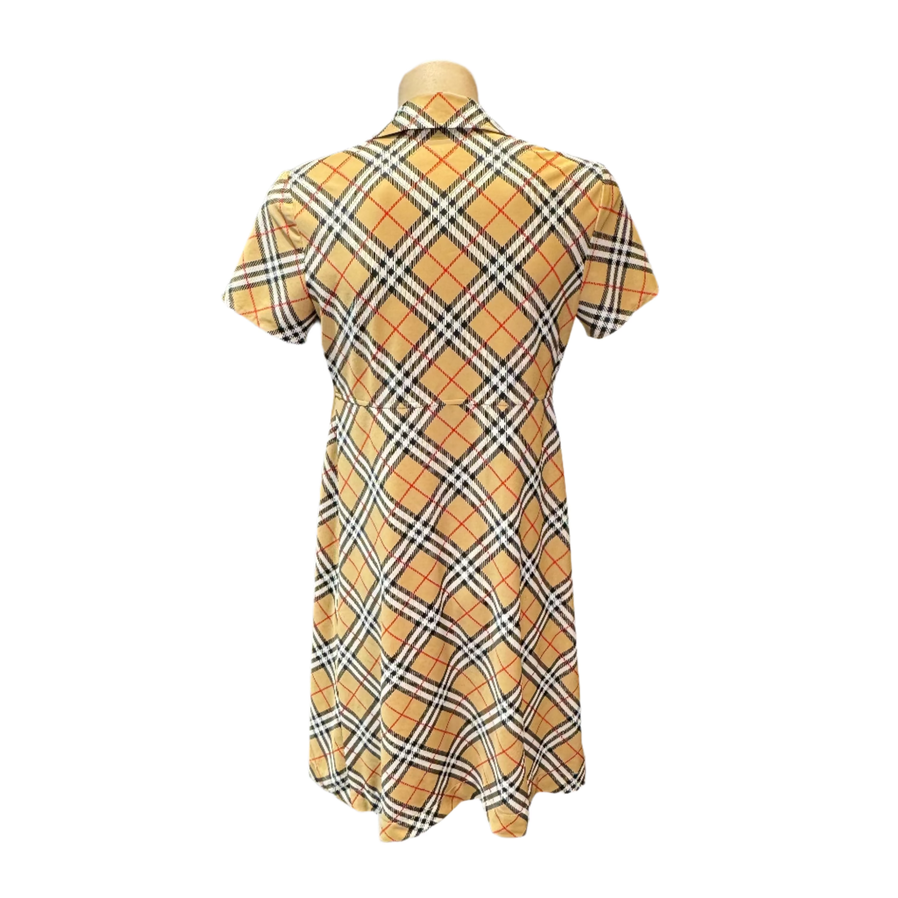 Burberry Check half-sleeve dress - Lost Designer