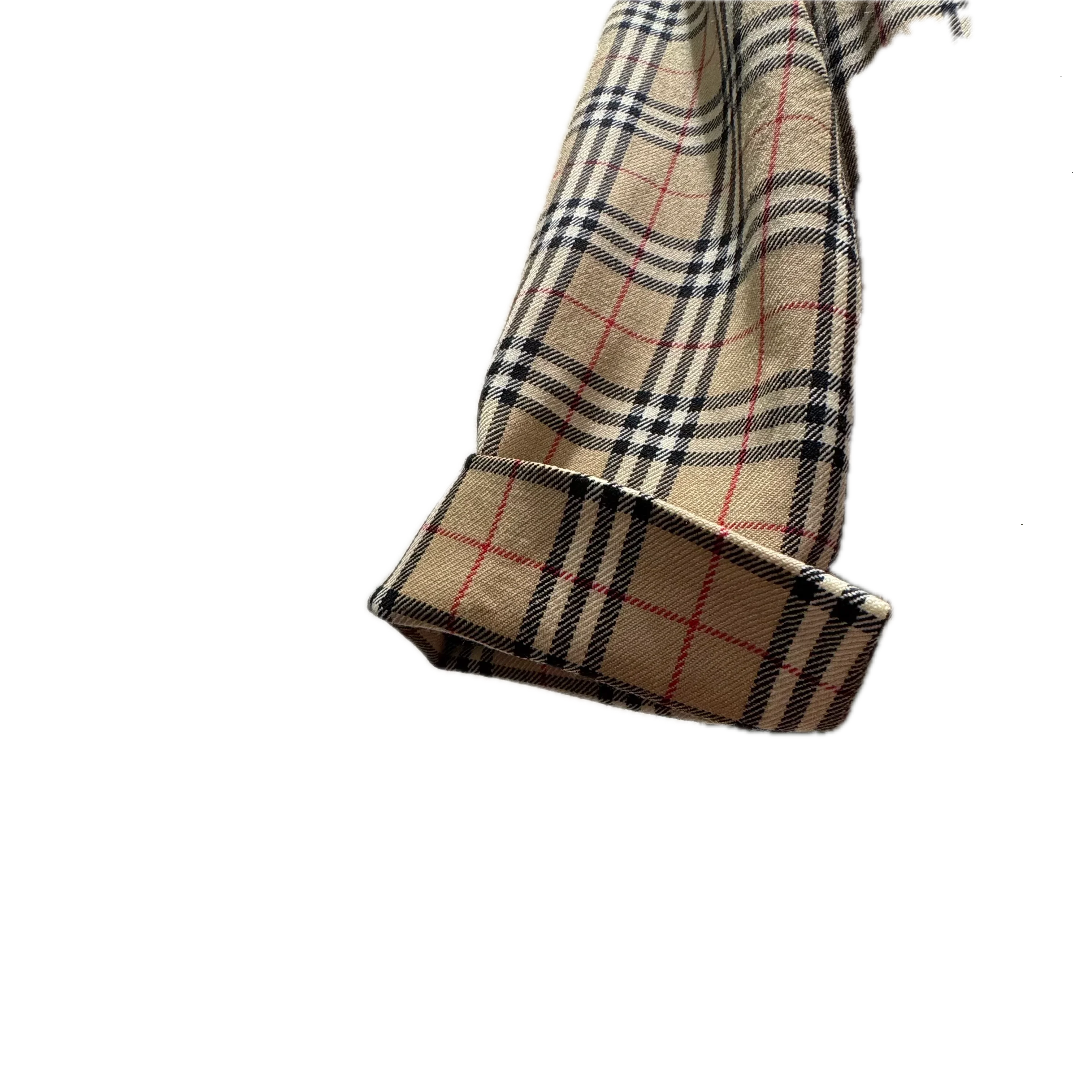 Burberry Check Short sleeve dress Beige size 38 - Lost Designer