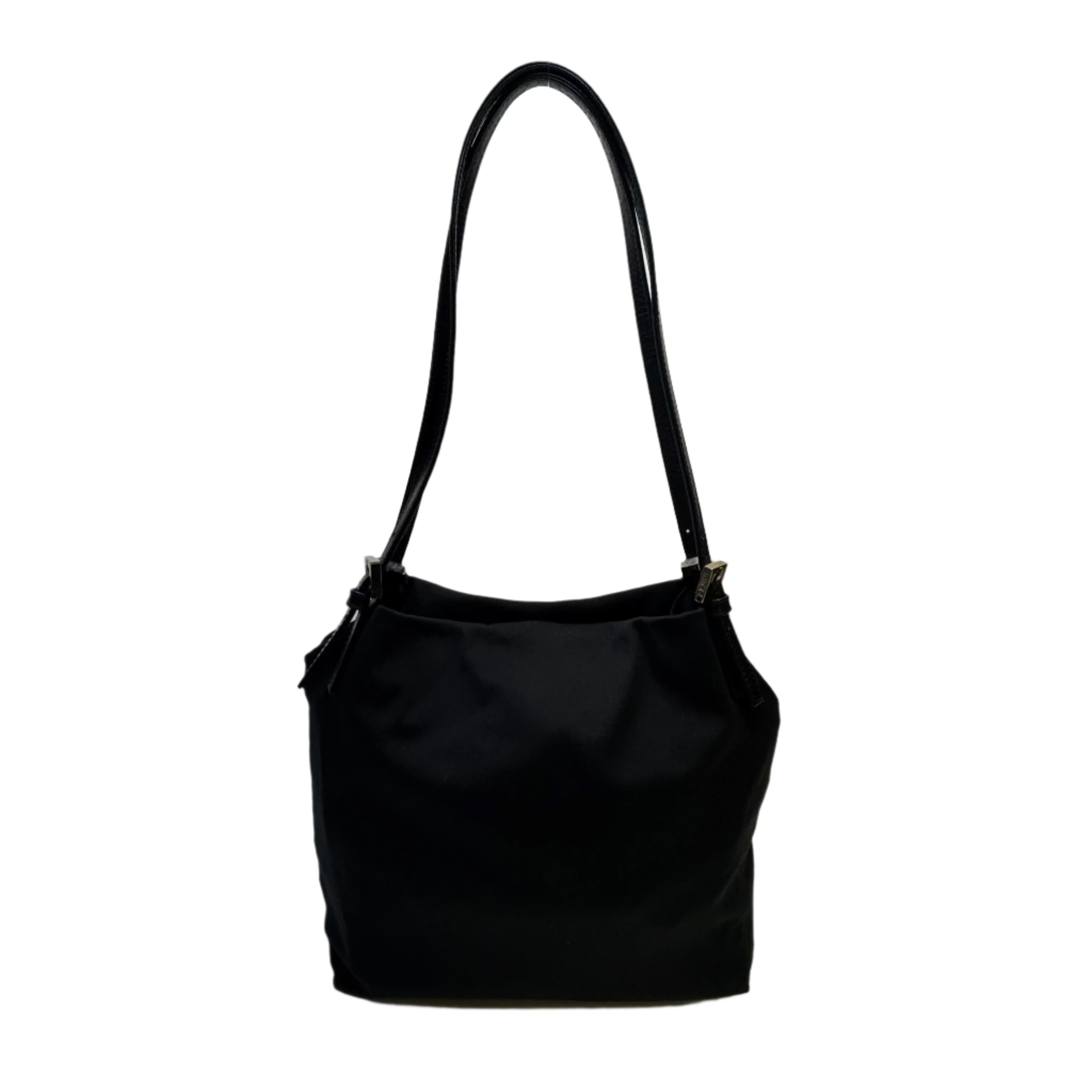Fendi Mini Tote Bag Nylon Black - Lost Designer