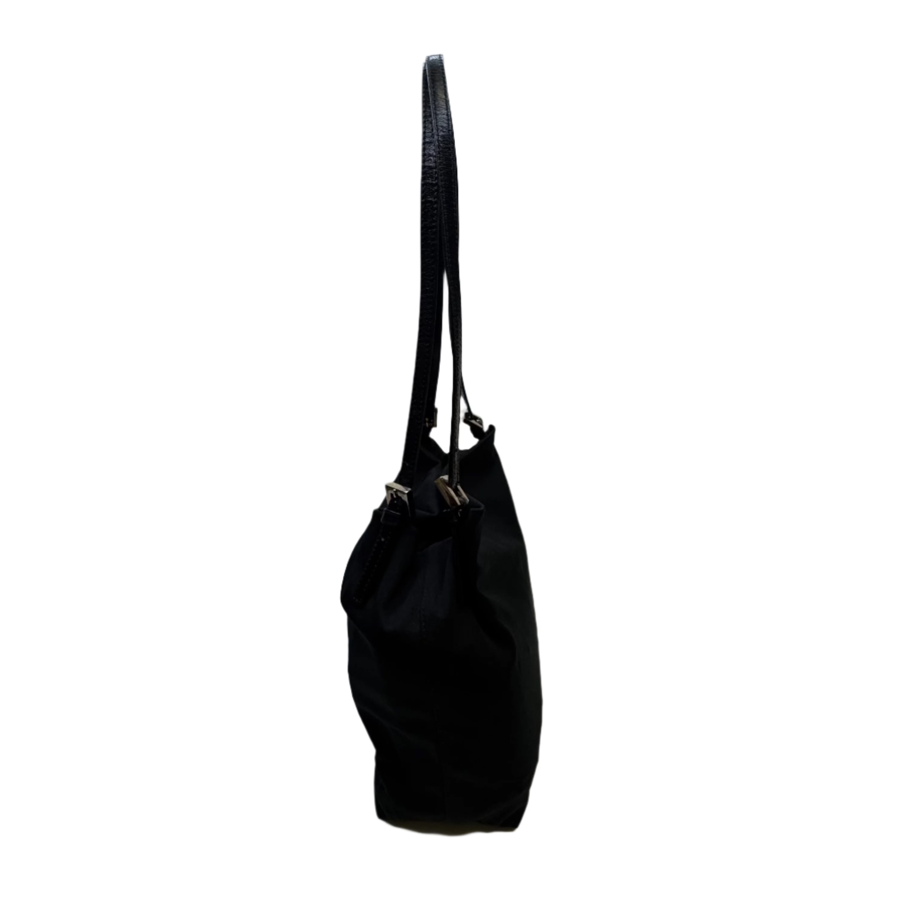 Fendi Mini Tote Bag Nylon Black - Lost Designer