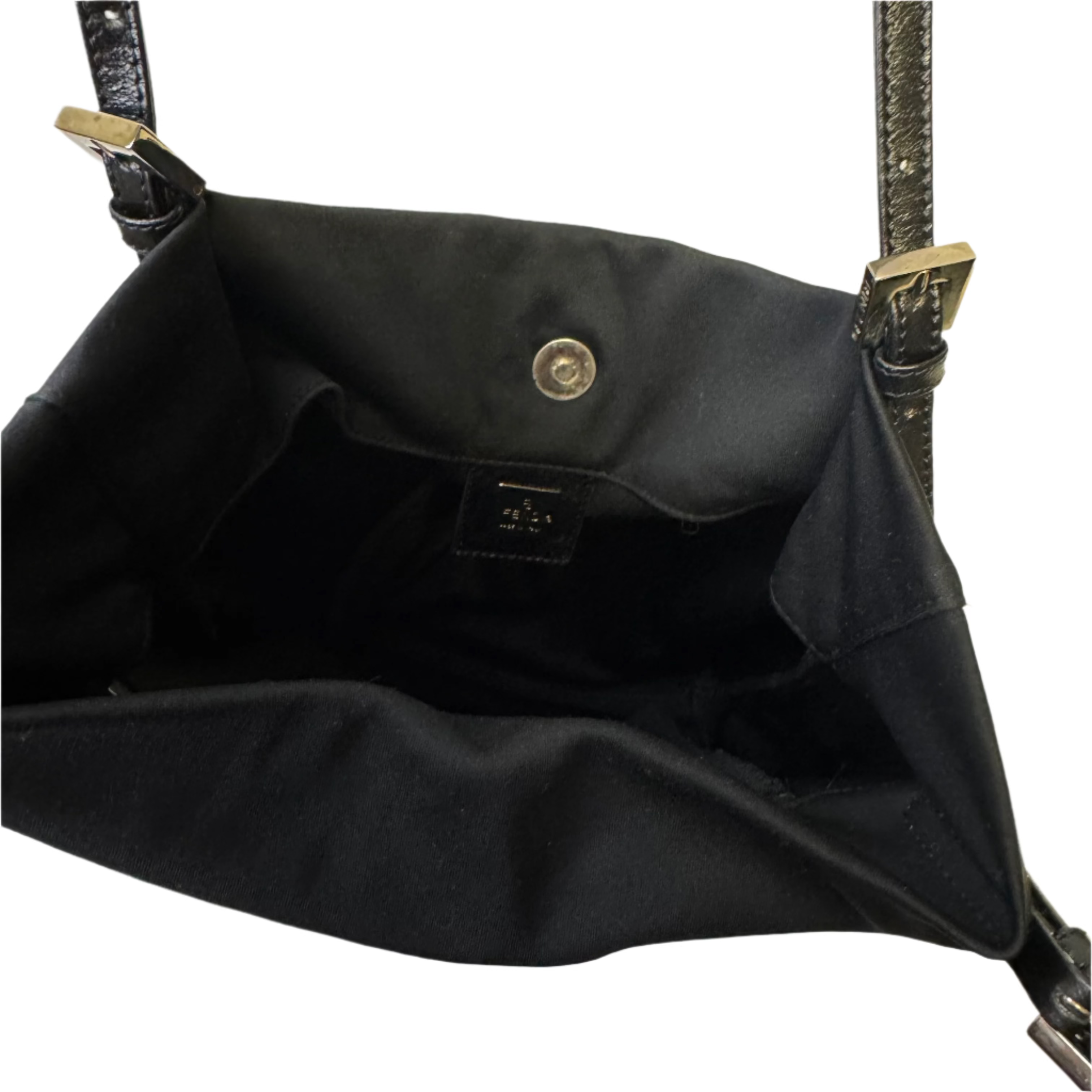Fendi Mini Tote Bag Nylon Black - Lost Designer