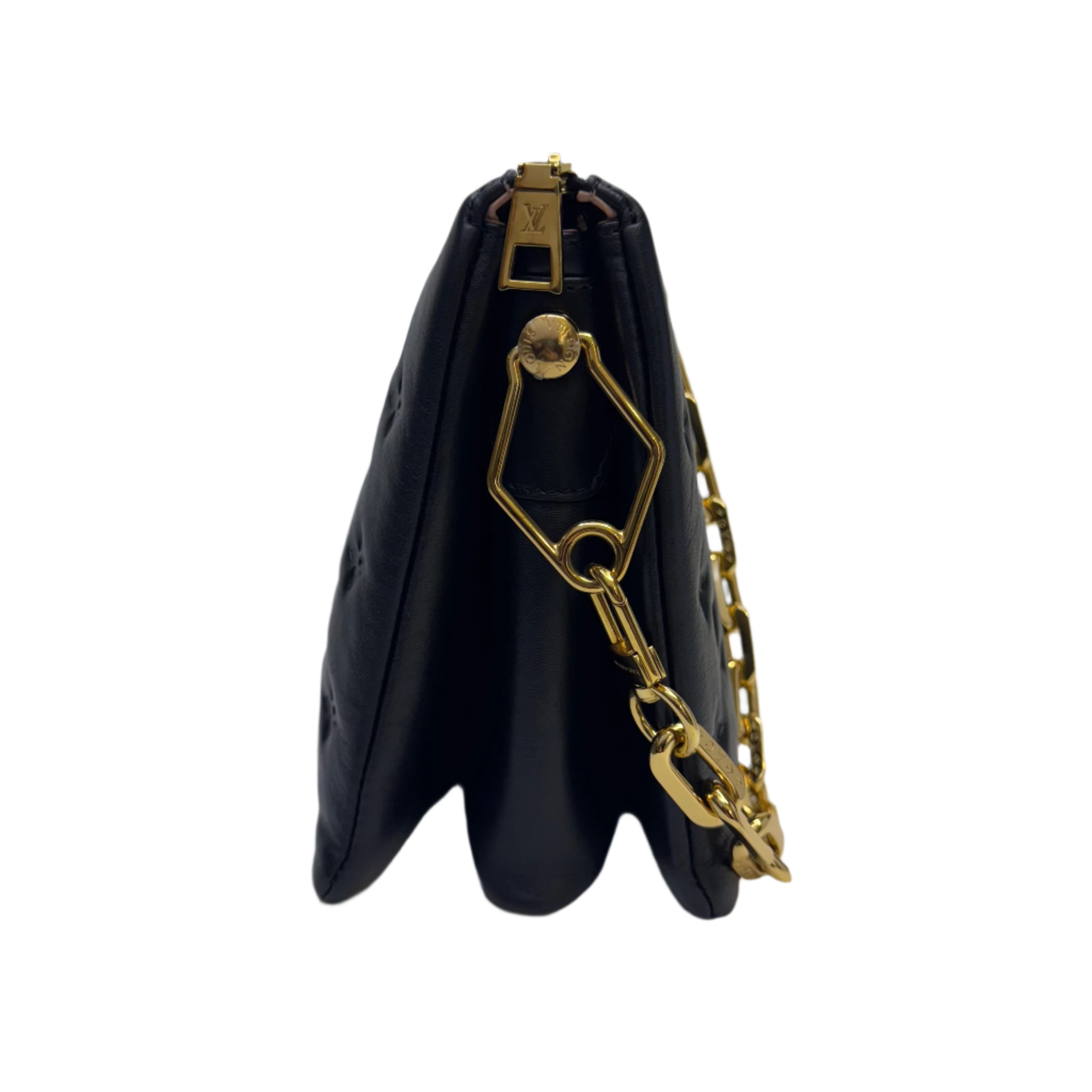 Louis Vuitton Coussin PM Black Shoulder Bag Black - Lost Designer