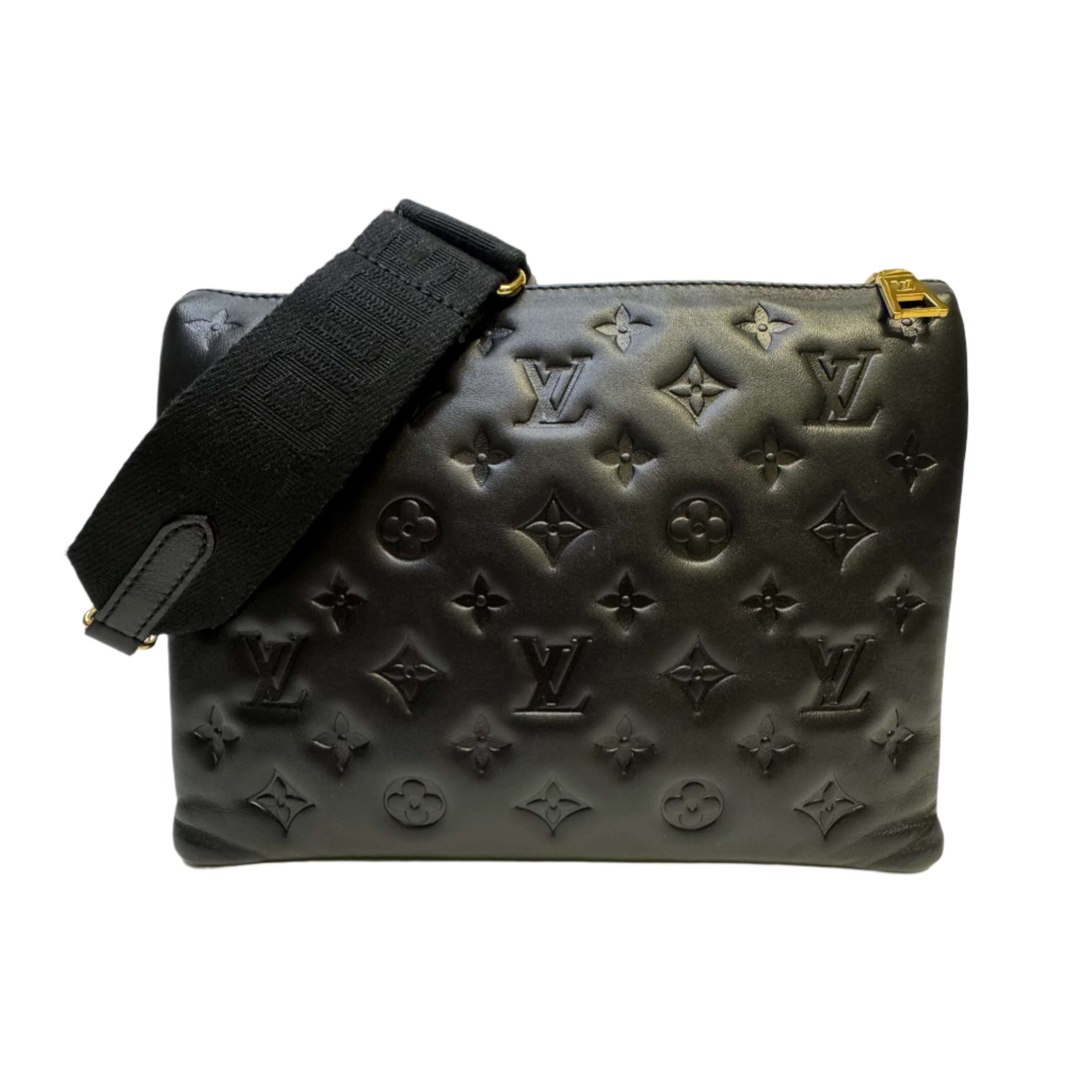 Louis Vuitton Coussin PM Black Shoulder Bag Black - Lost Designer
