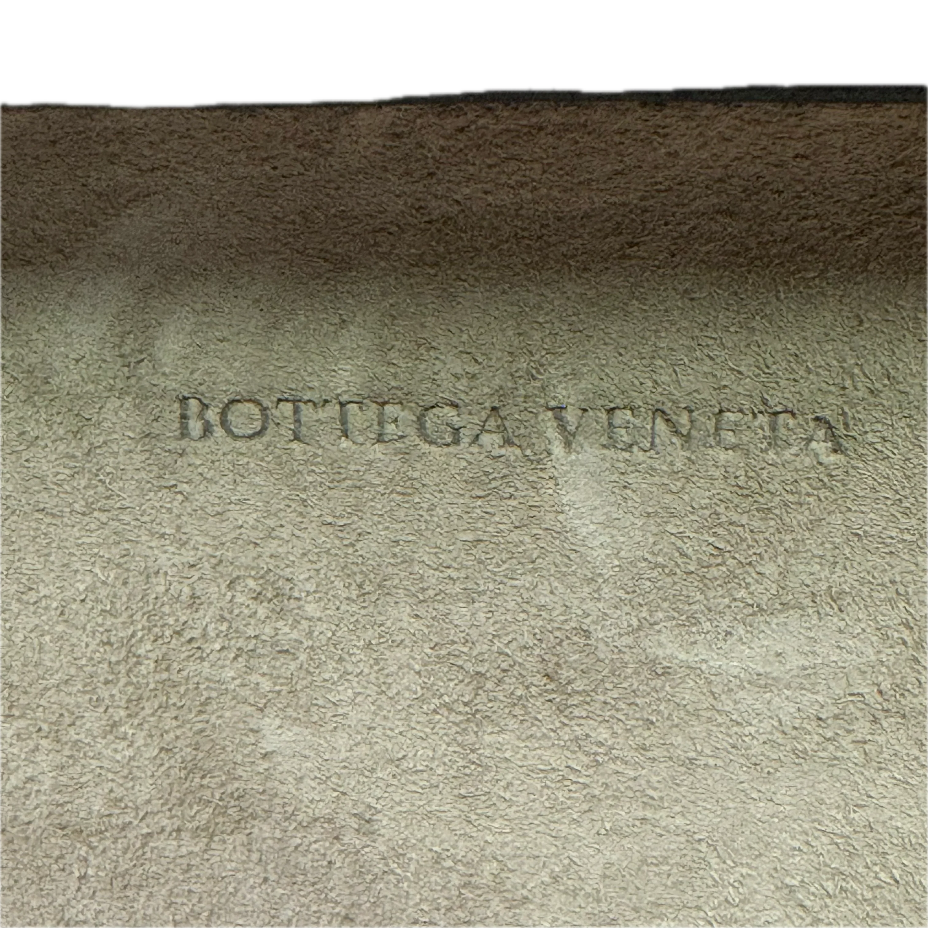 Bottega Veneta Intrecciato Leather Long Knot Clutch Black - Lost Designer