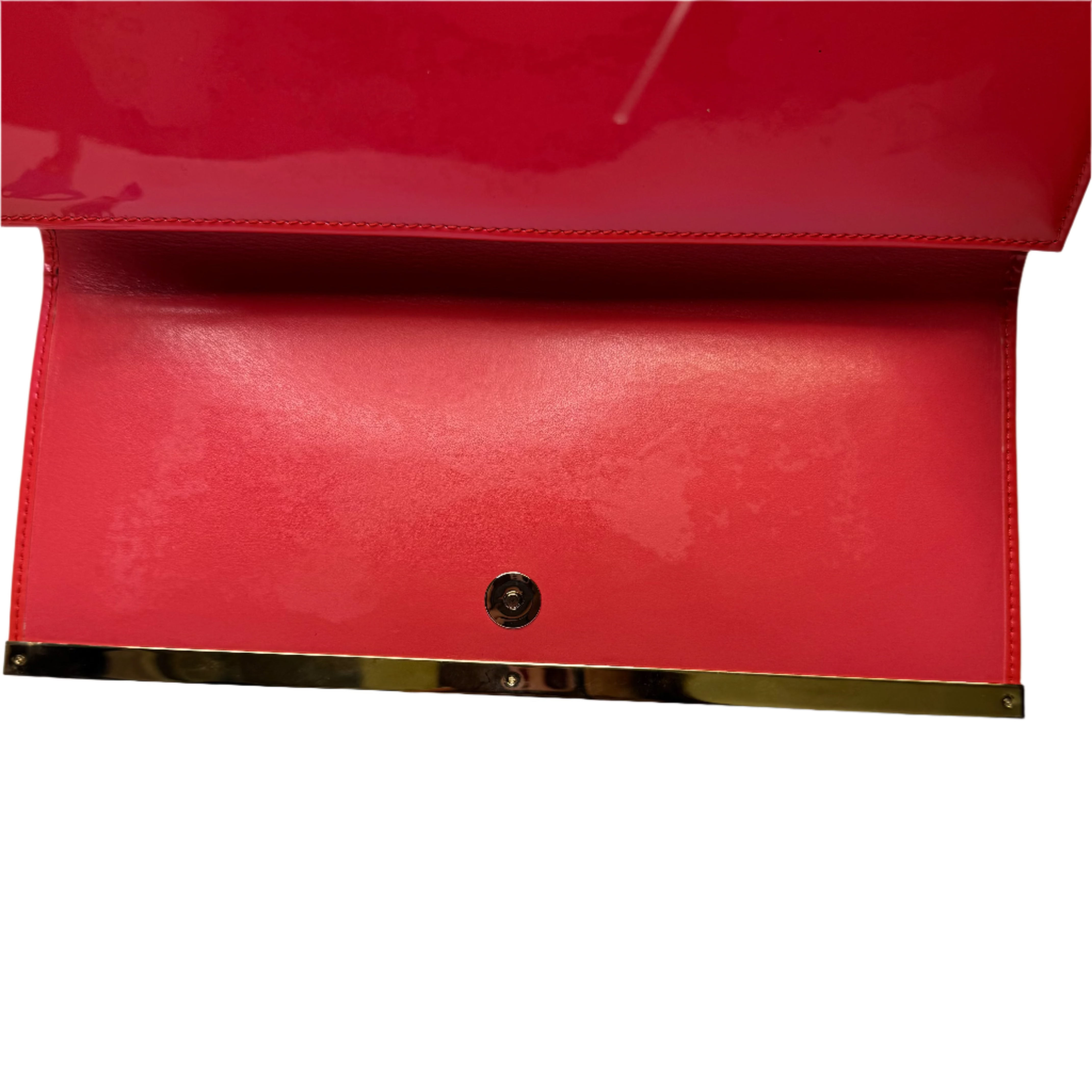 Jimmy Choo Clutch Patent Leather Pink - Lost Designer