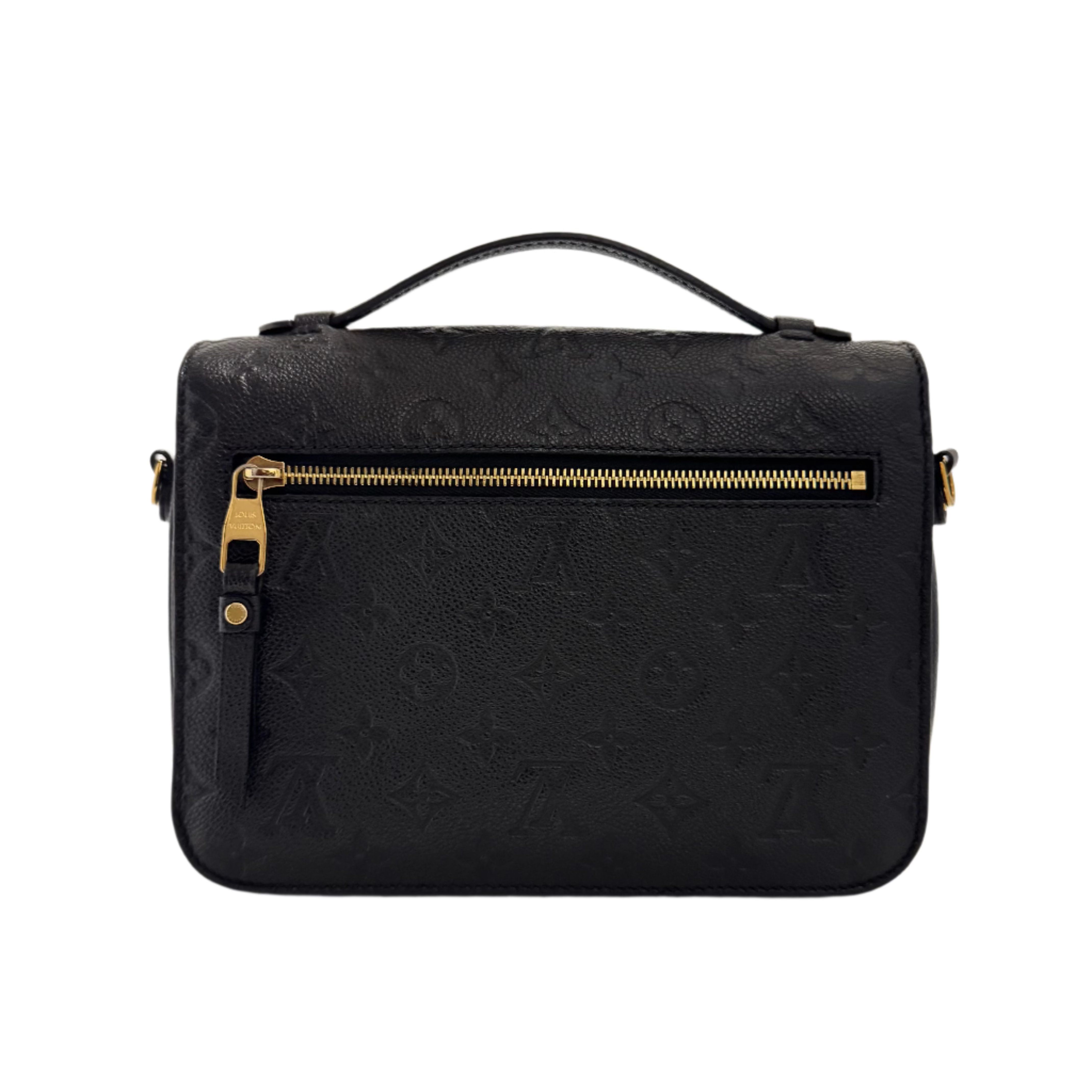 Louis Vuitton Empriente Pochette Metis Bag Leather Black - Lost Designer