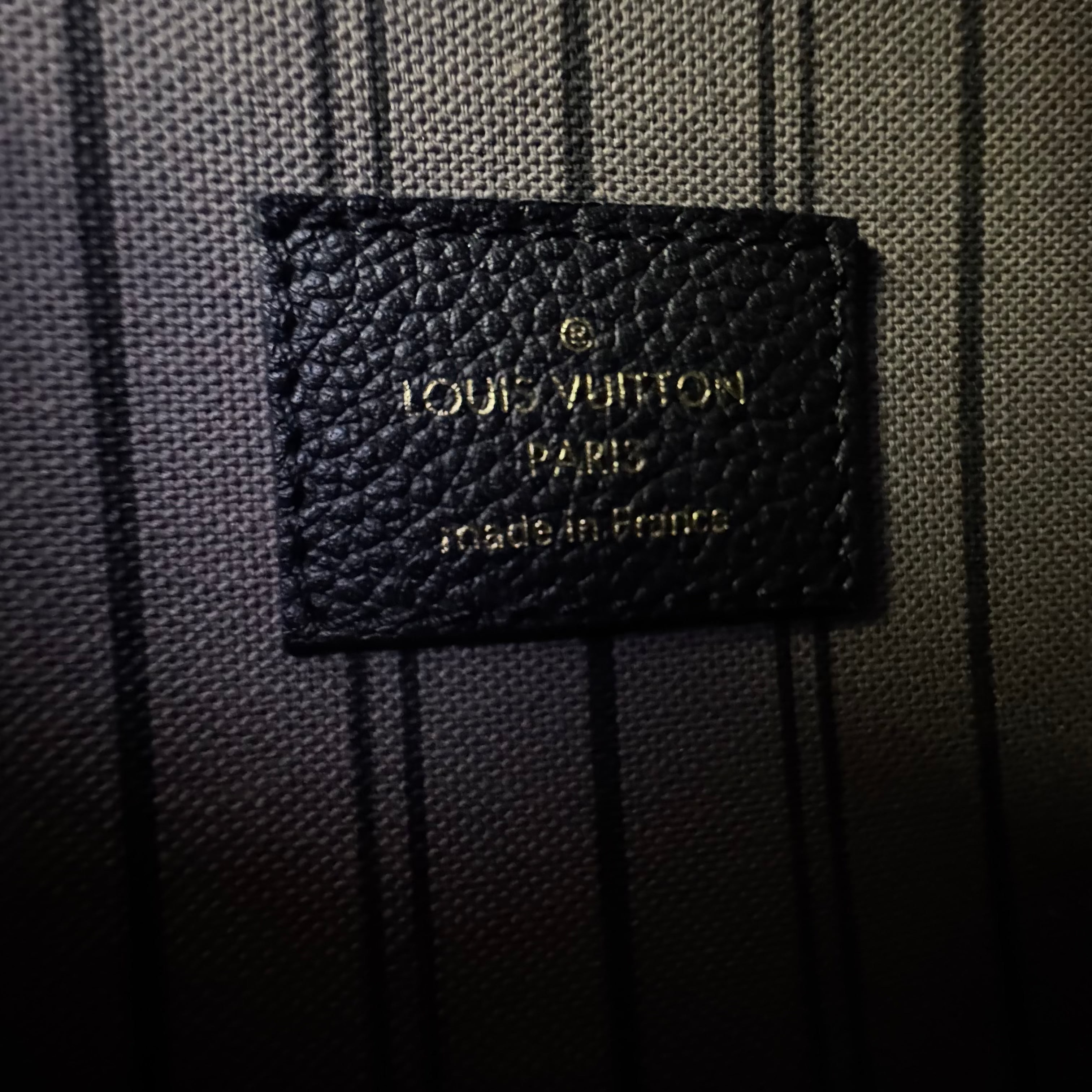 Louis Vuitton Empriente Pochette Metis Bag Leather Black - Lost Designer