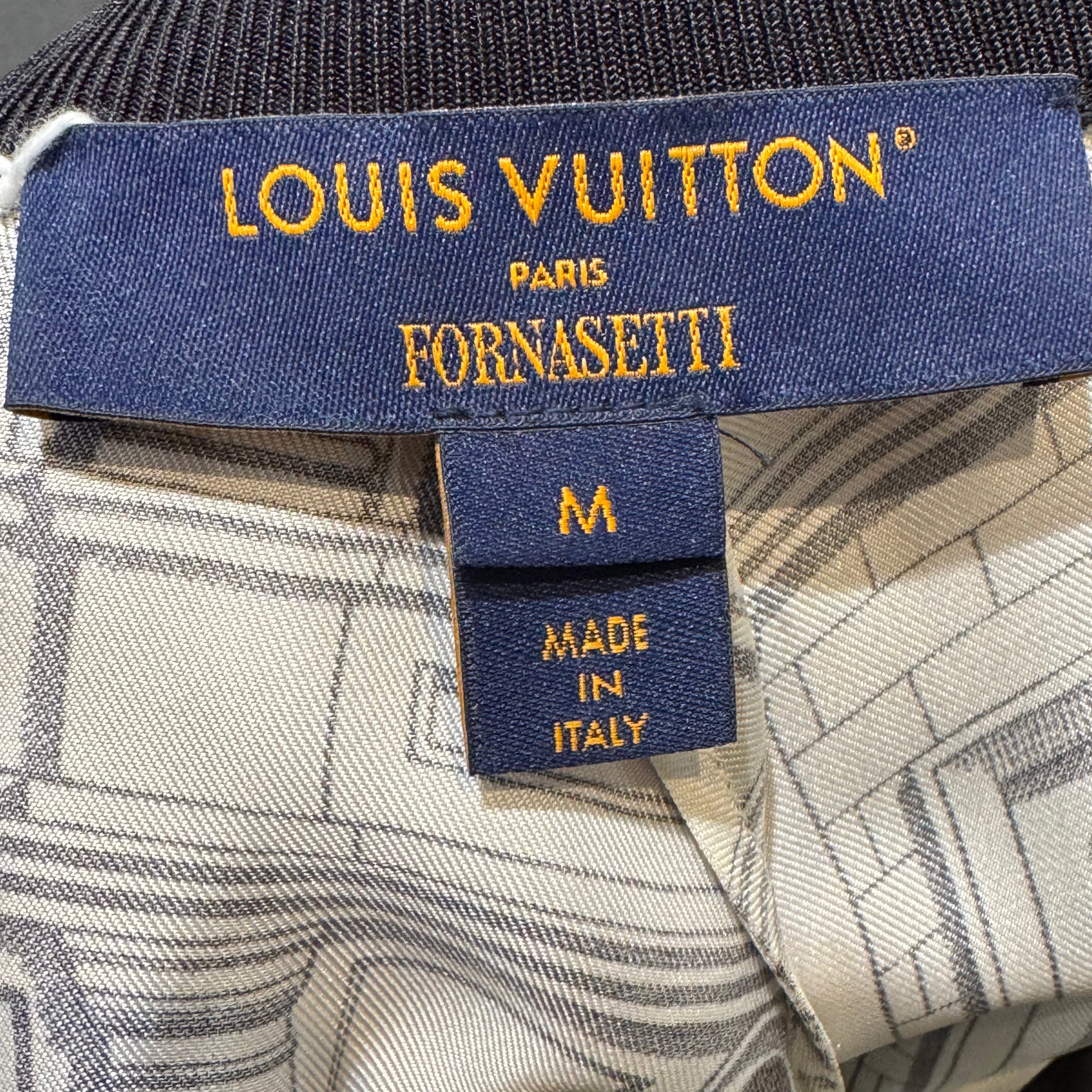 Louis Vuitton Fornasetti Collection Architecture Cropped Blouse Medium - Lost Designer