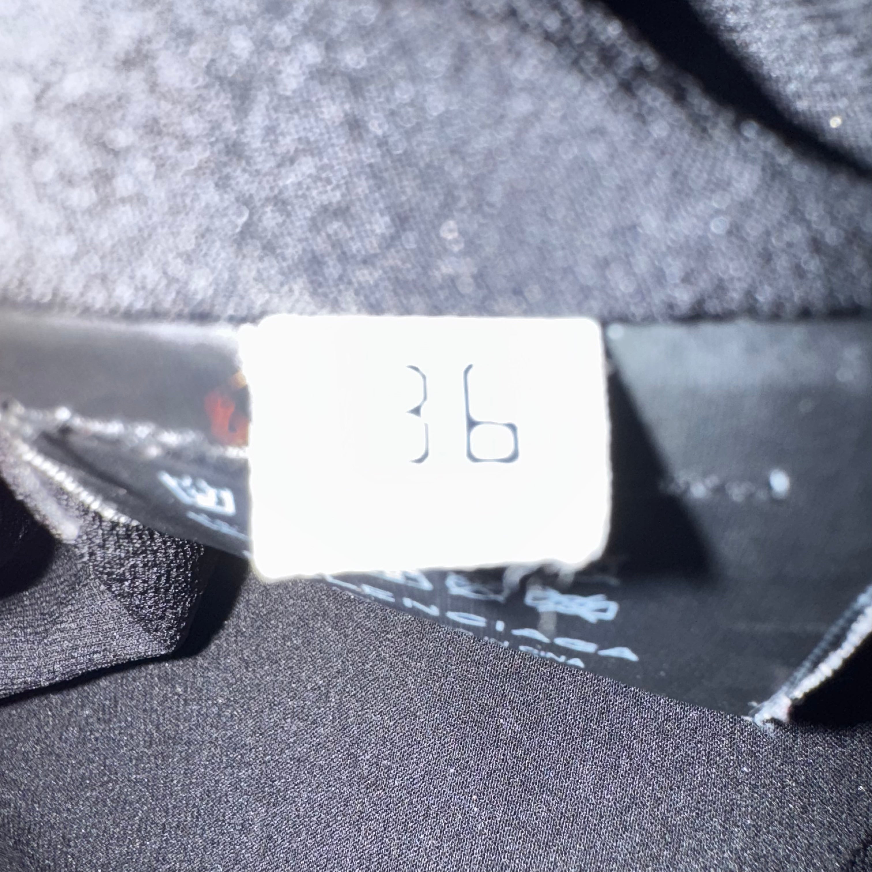 Balenciaga Dress Silk Black 36 - Lost Designer