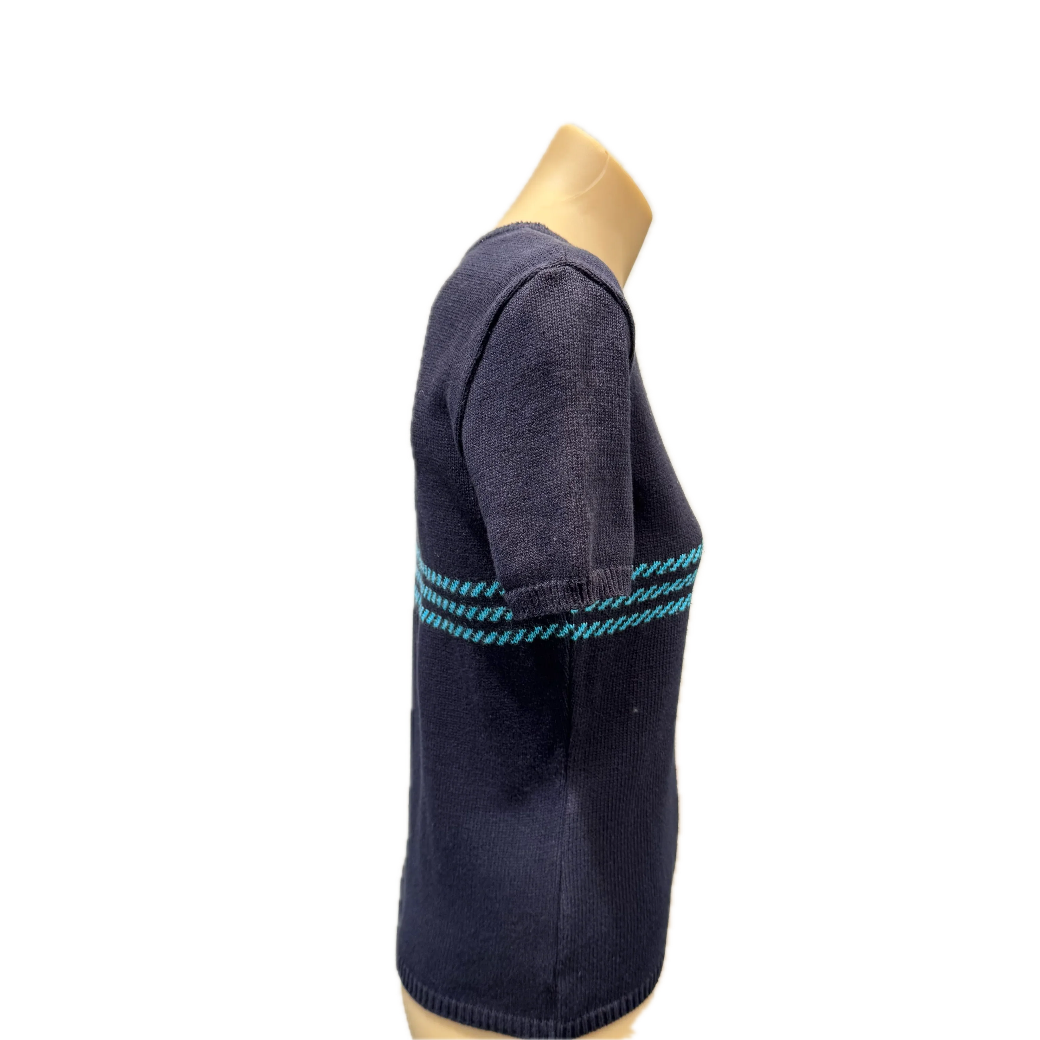 Burberry Blue Label Sweater Blue Medium - Lost Designer