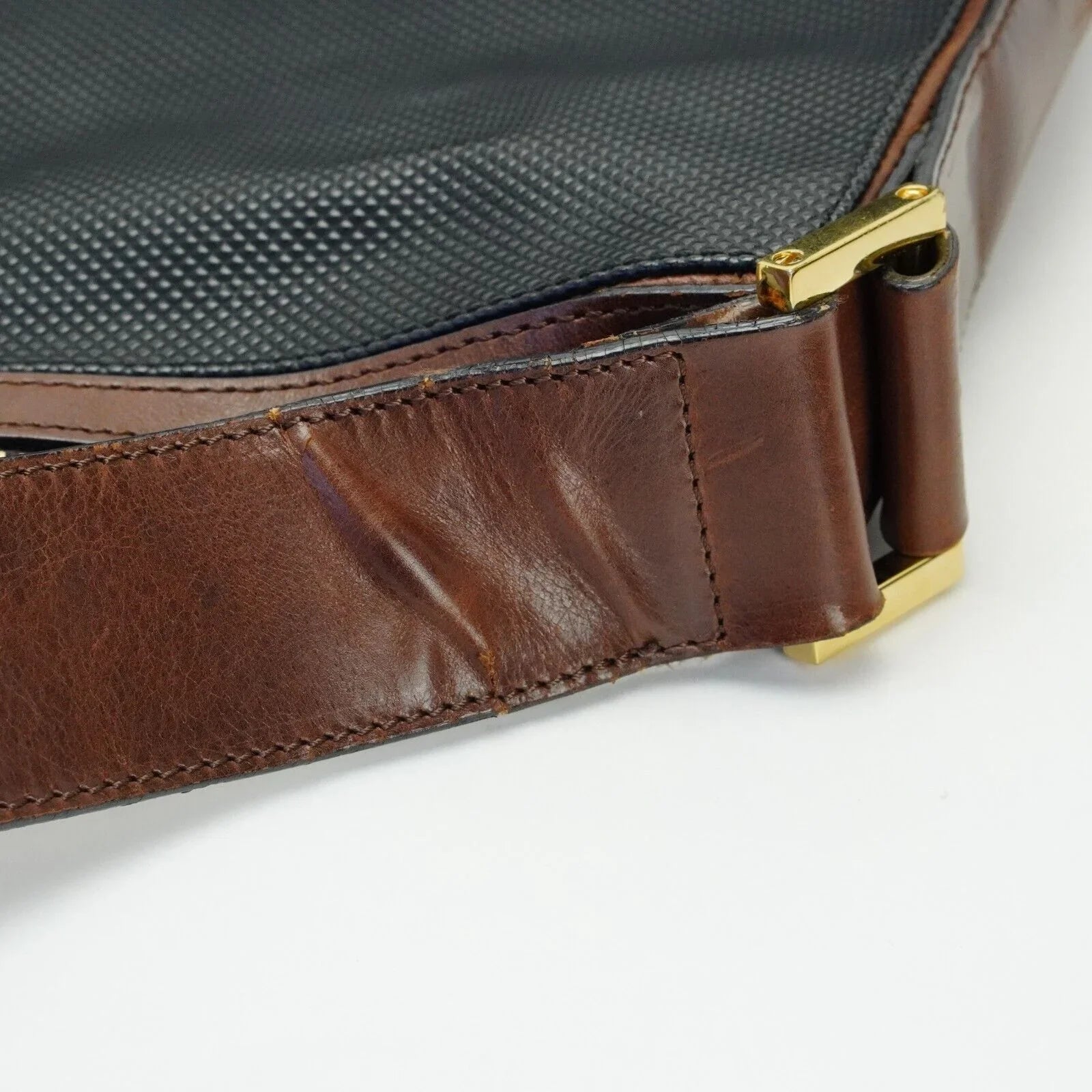 Bottega Veneta Canvas Shoulder Bag Black - Lost Designer