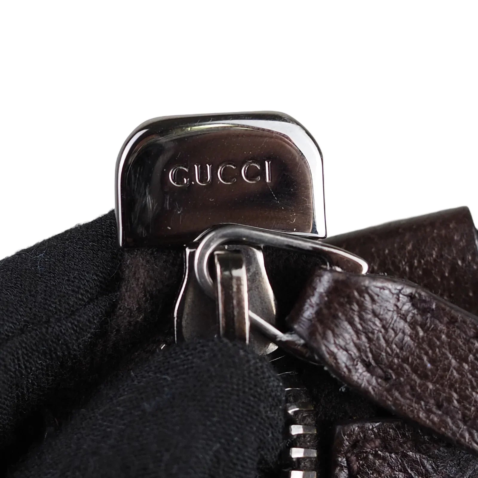 Gucci Crossbody Canvas Shoulder Bag Brown - Lost Designer