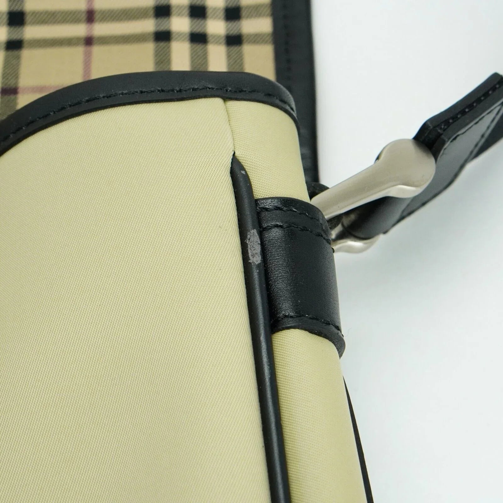 Burberry Nylon Fabric Crossbody Bag Olive - Lost Designer