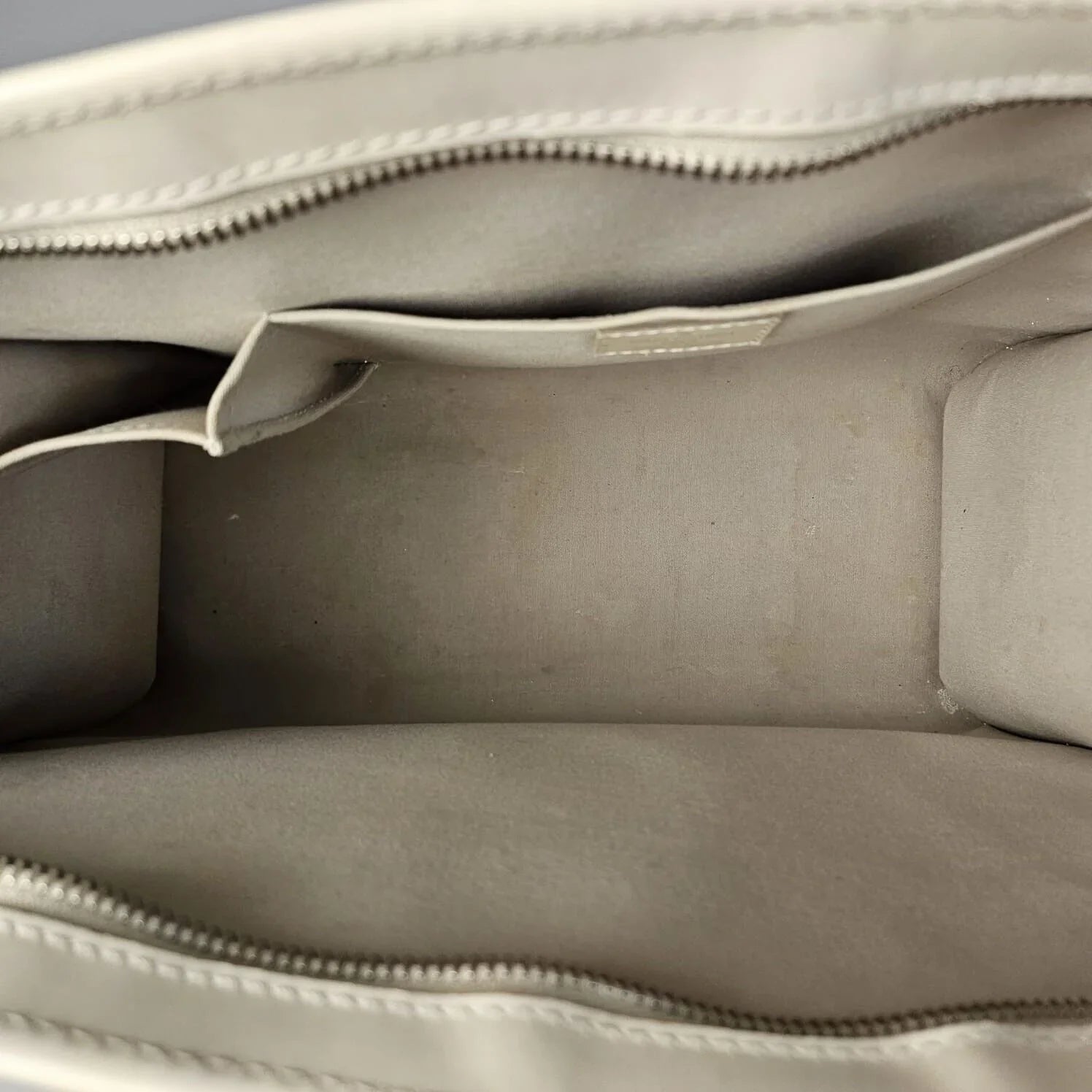 Louis Vuitton Madeleine Epi GM Bag White - Lost Designer