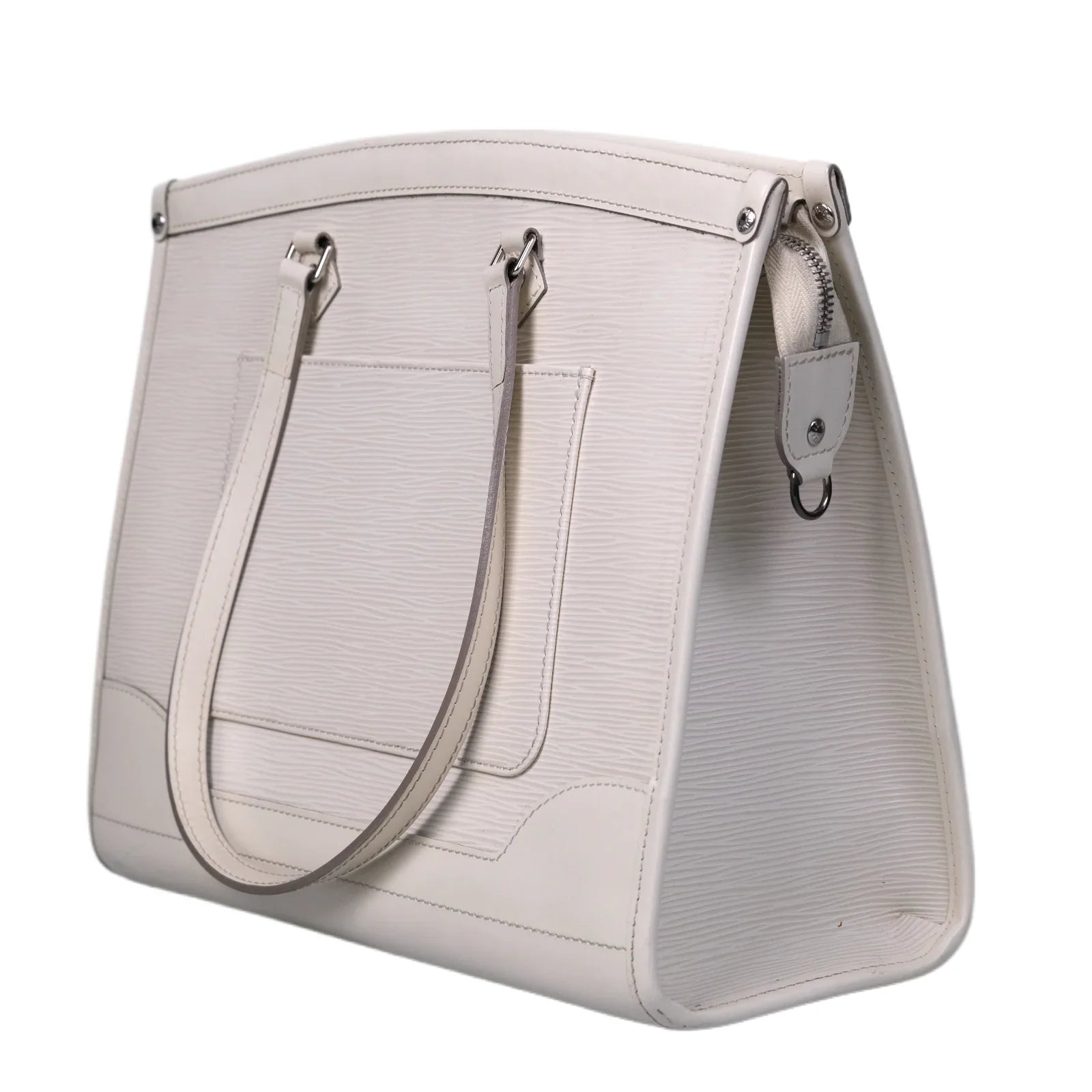 Louis Vuitton Madeleine Epi GM Bag White - Lost Designer