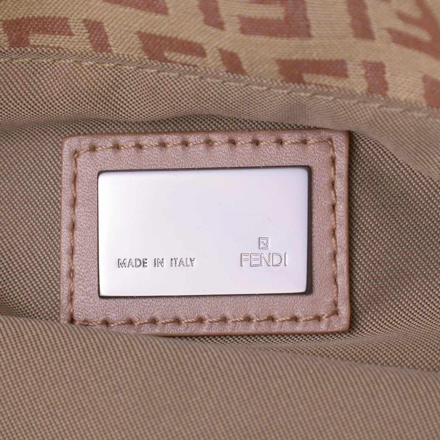 Fendi Canvas Zucca Pink Monogram Tote Bag - Lost Designer