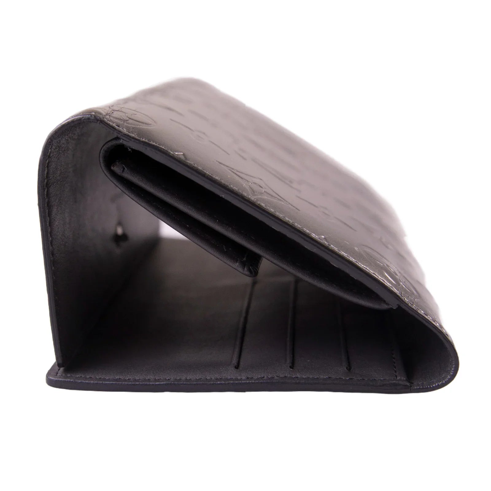 Louis Vuitton Matte Leather Portefeuille International Long Wallet - Lost Designer