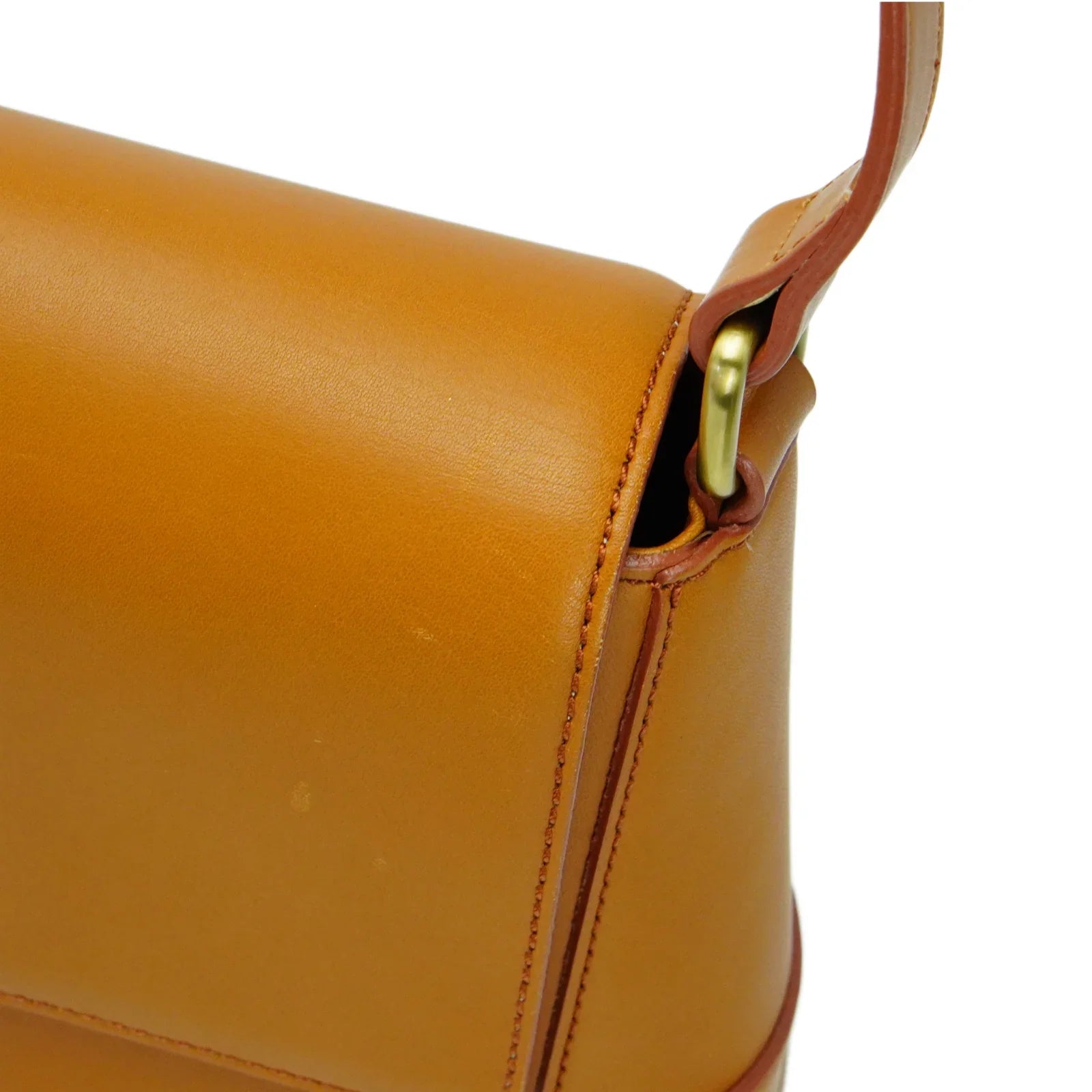 Burberry Leather Shoulder Bag Brown - Lost Designer