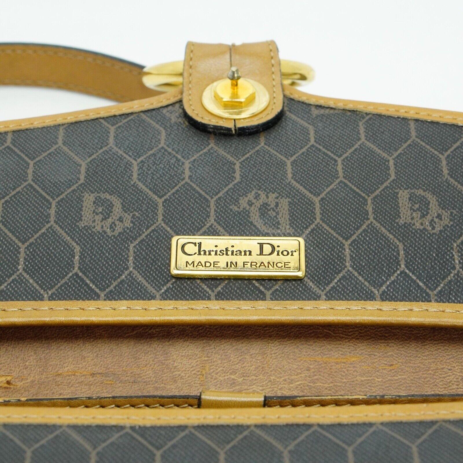 Christian Dior Crossbody x Clutch Bag Honeycomb - Lost Designer