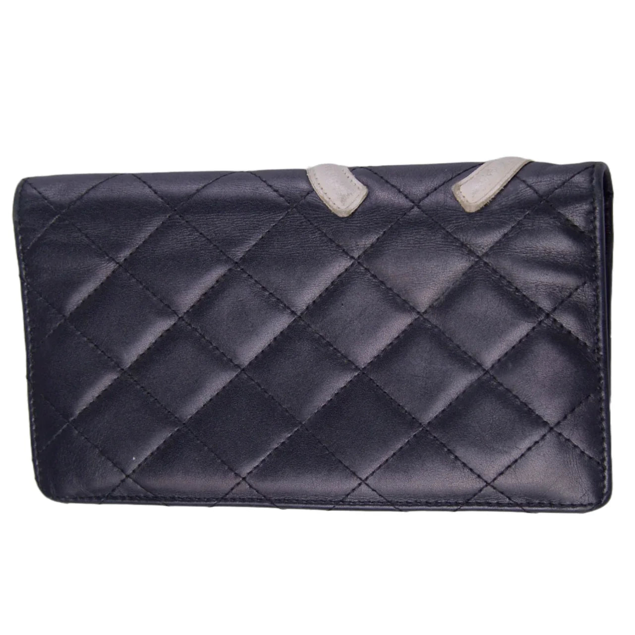 Chanel Ligne Cambon Yen Long Wallet Black - Lost Designer