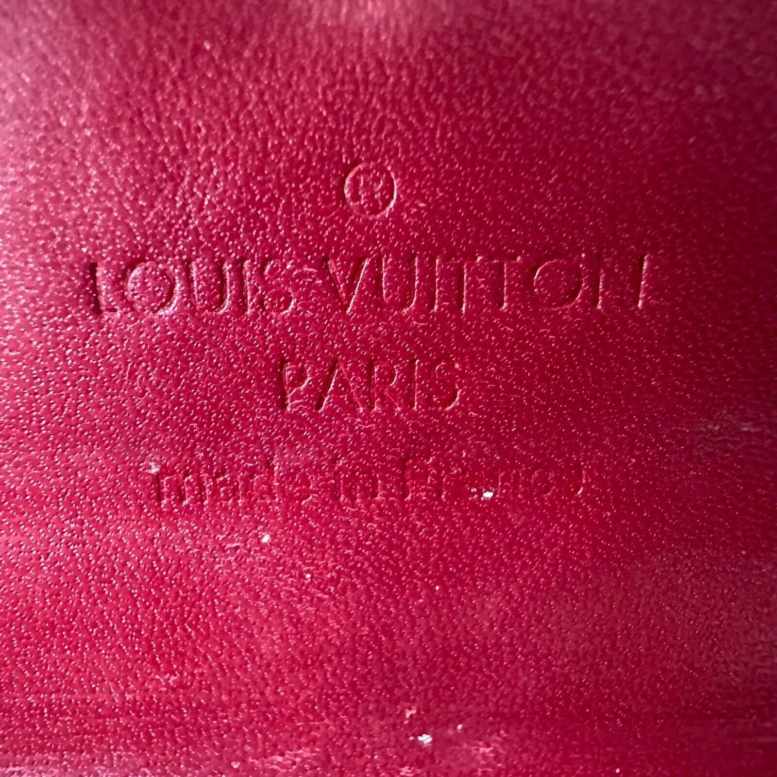 Louis Vuitton Monogram Vernis Porte Tresor International Wallet Red - Lost Designer