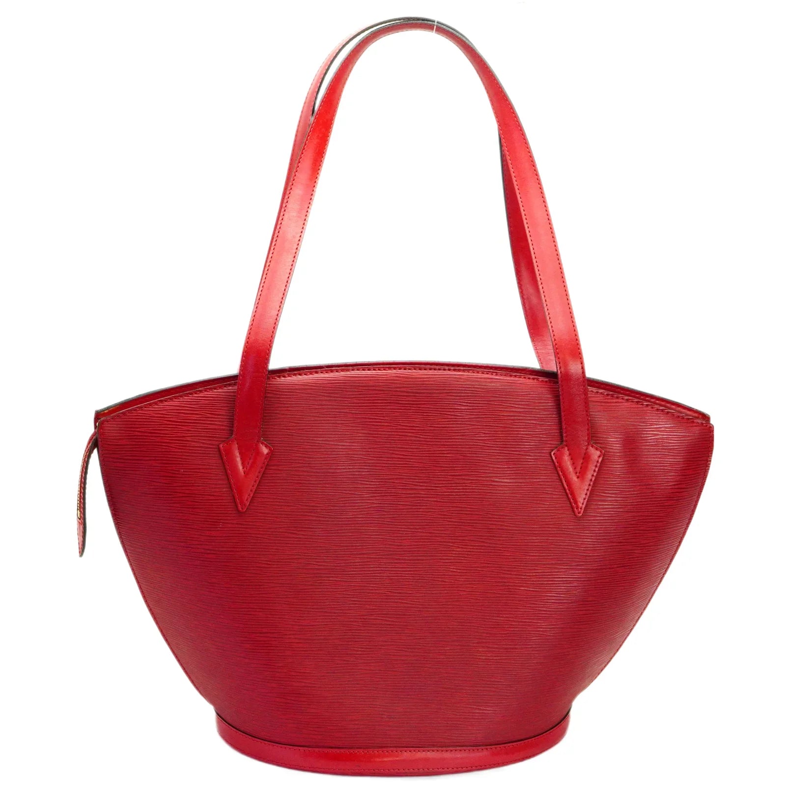 Louis Vuitton Saint Jacques Epi Leather Shoulder Bag Red - Lost Designer
