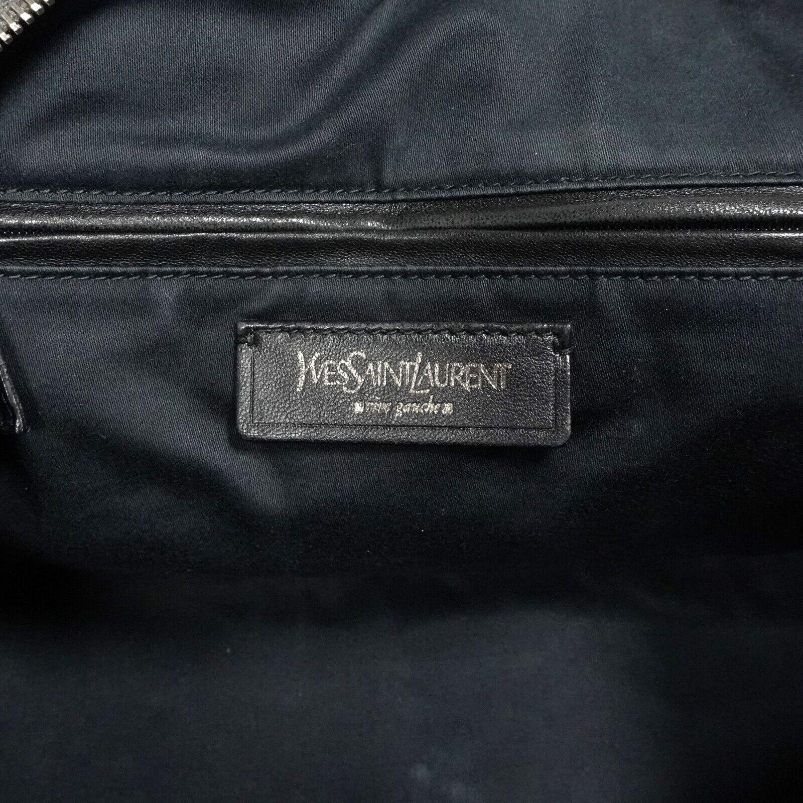 Saint Laurent Easy Patent Leather Boston Bag Olive - Lost Designer