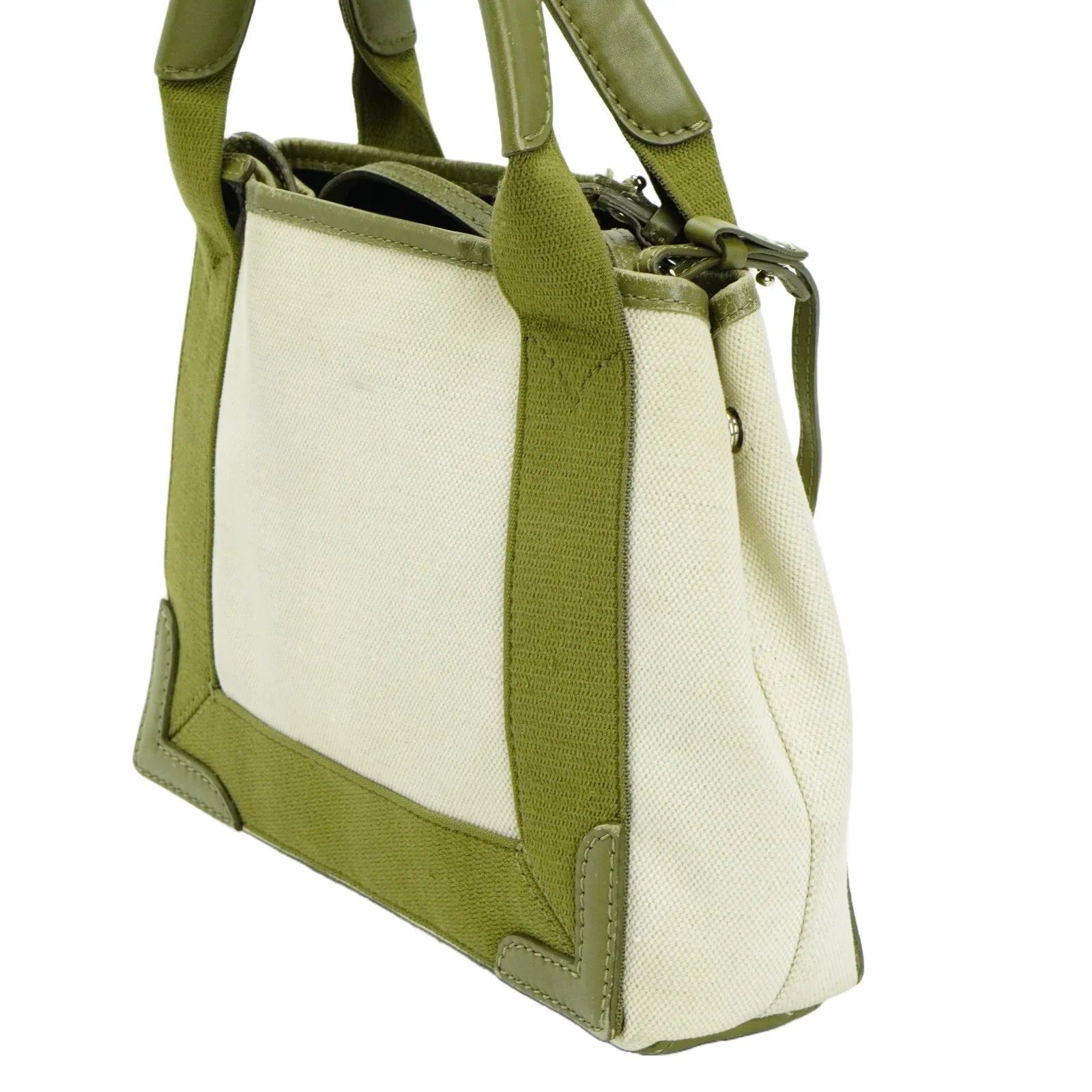 Balenciaga Cabas XS Tote Mini Bag Green - Lost Designer