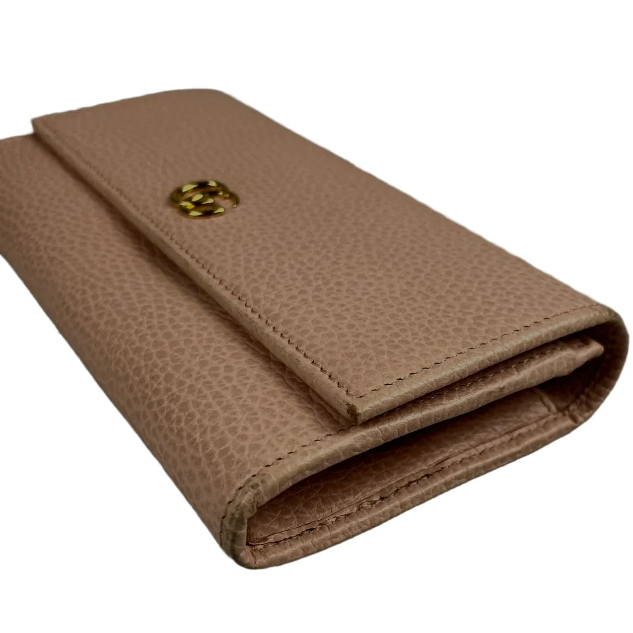 Gucci GG Marmont Continental Long Wallet Pink - Lost Designer