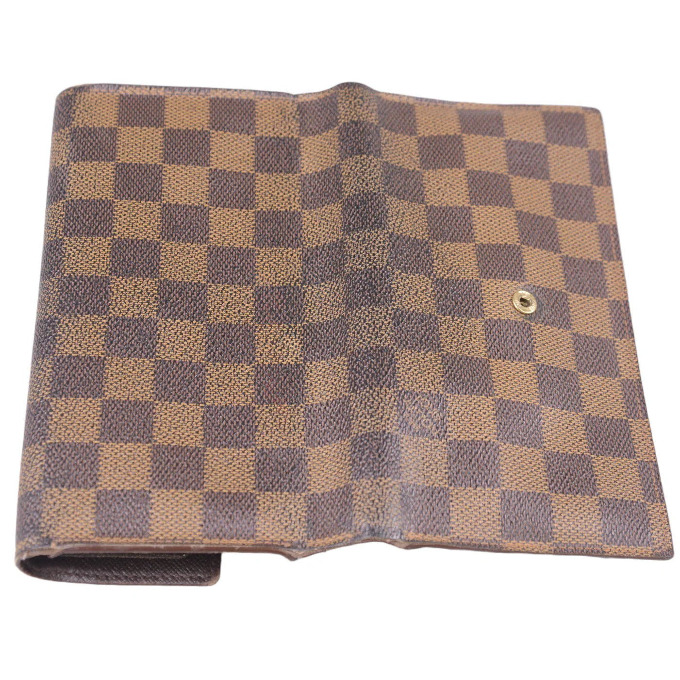 Louis Vuitton Damier Ebene Sarah Wallet Brown - Lost Designer
