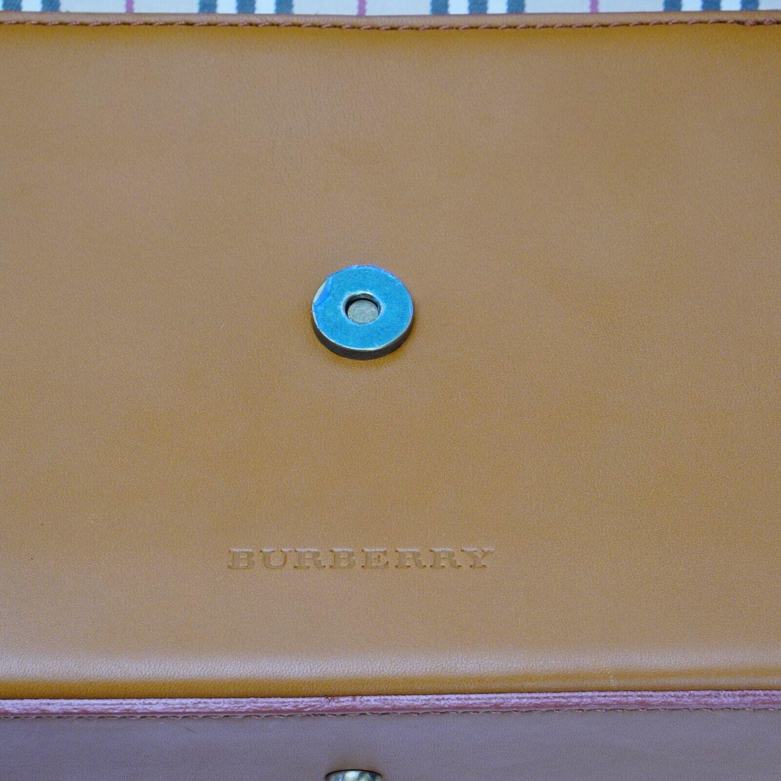 Burberry Leather Shoulder Bag Brown - Lost Designer