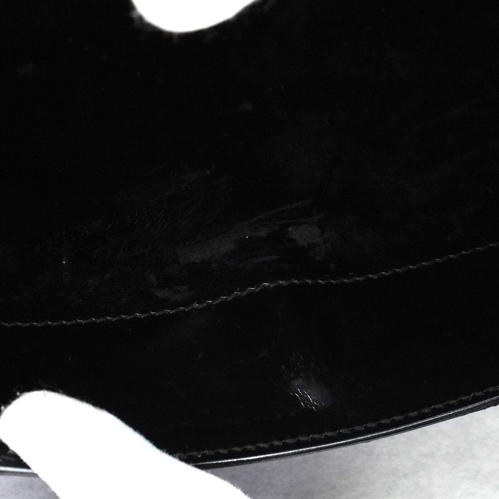 Gucci Patent Leather Bag Black - Lost Designer