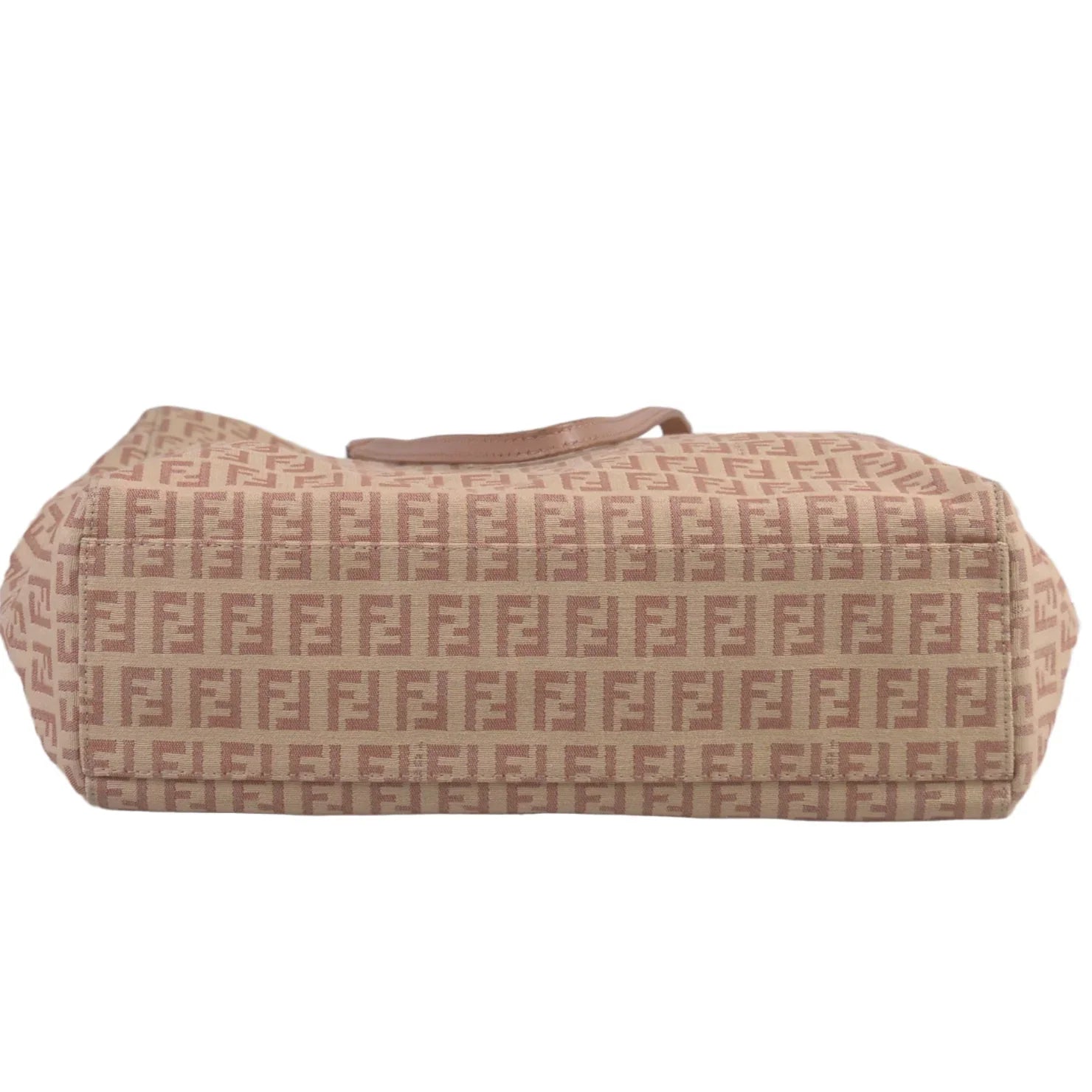Fendi Canvas Zucca Pink Monogram Tote Bag - Lost Designer