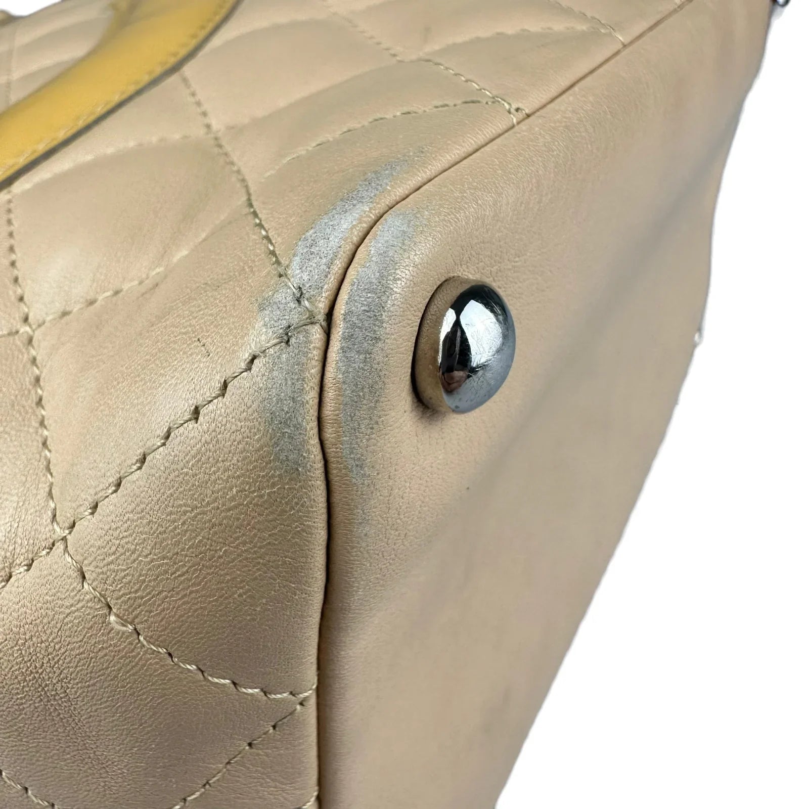 Chanel Ligne Cambon Tote Bag Mini/Small Beige - Lost Designer